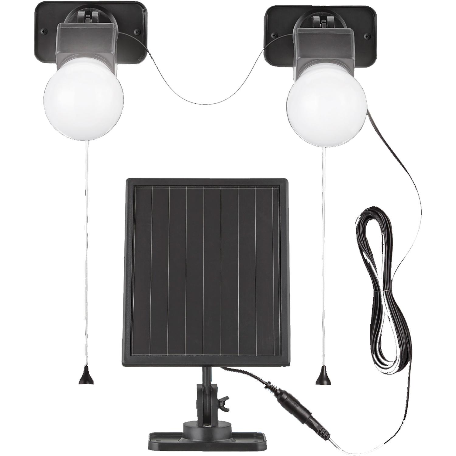 Solar Dual Gazebo-Shed Light