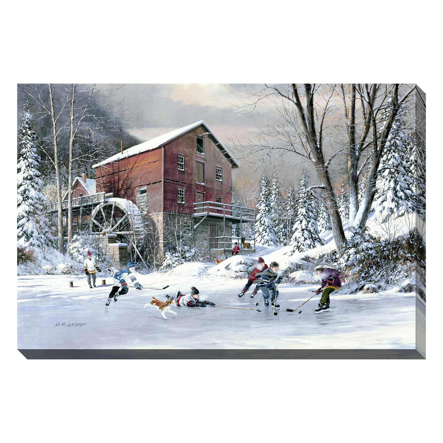 22" x 28" Miller's Pond Canvas