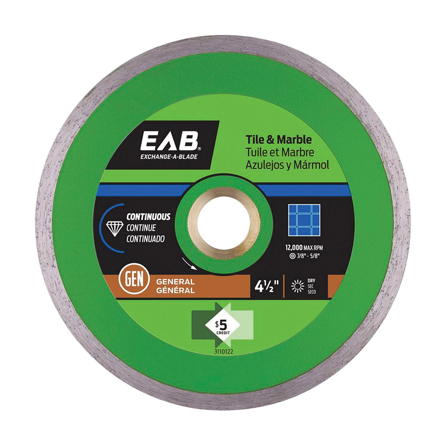 4 1/2" Continuous Diamond Blade