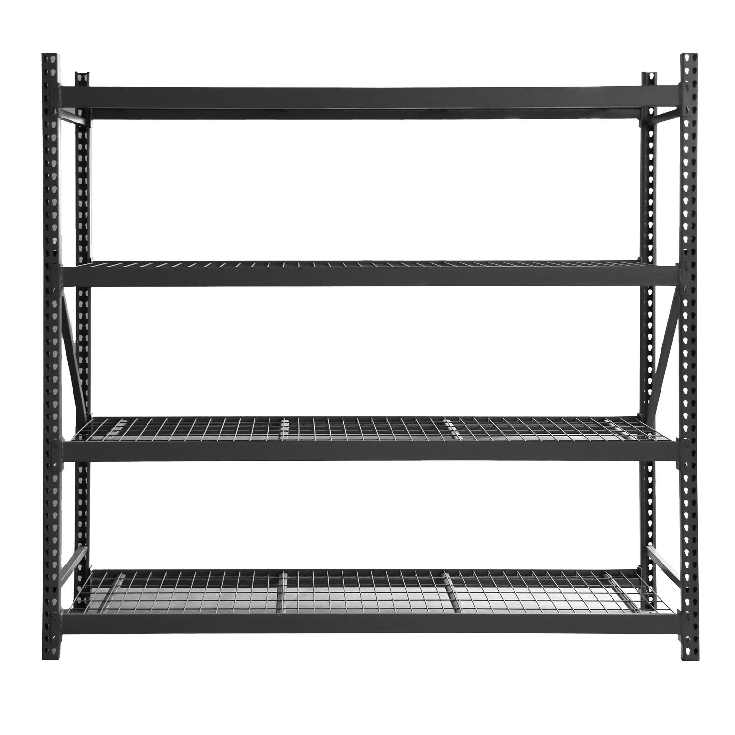 Heavy Duty Industrial Garage Shelf 77"L x 24"D x 72"H

