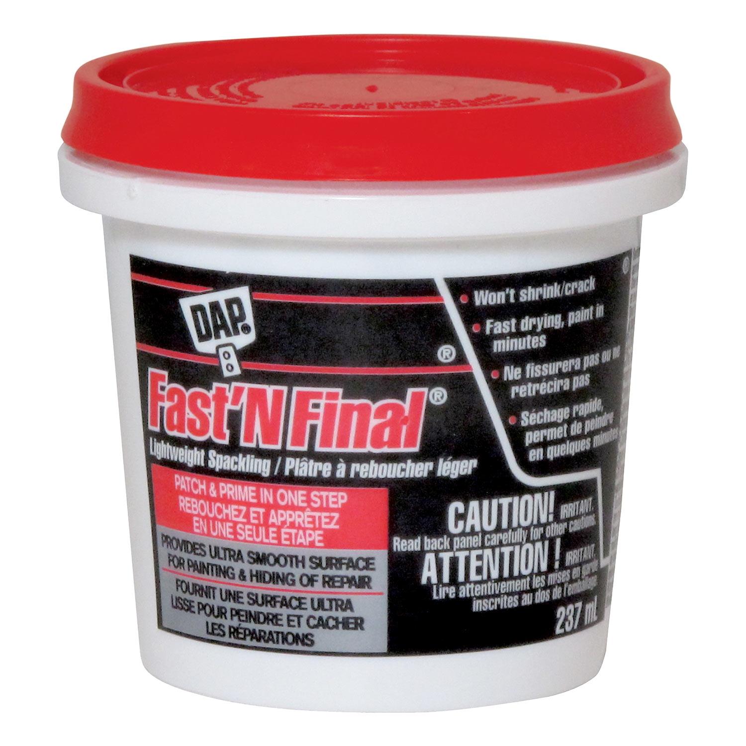 Fast 'N Final Lightweight Spackling 237mL