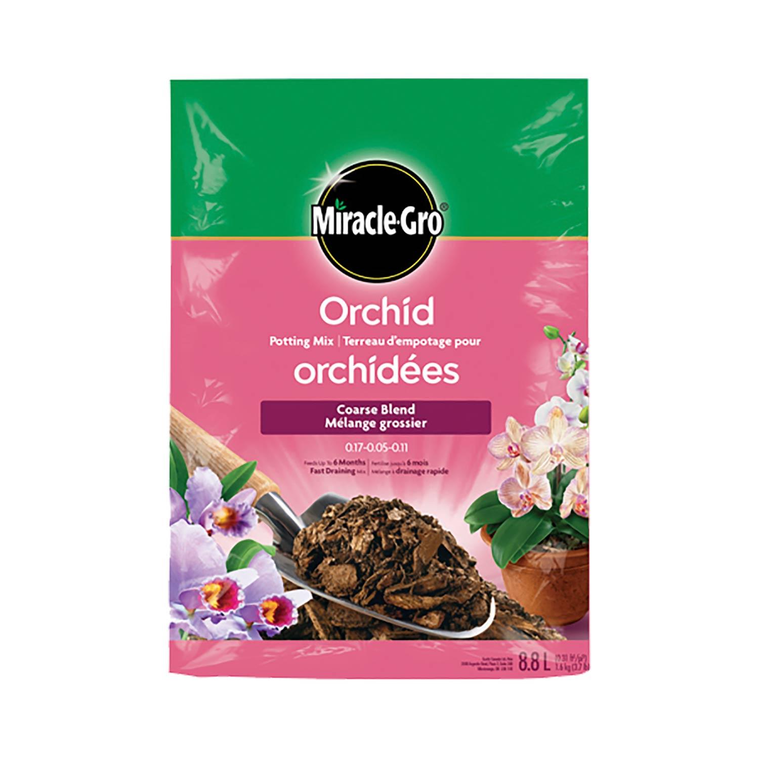 Mélange d'empotage orchidée Miracle-Gro 8,8 l
