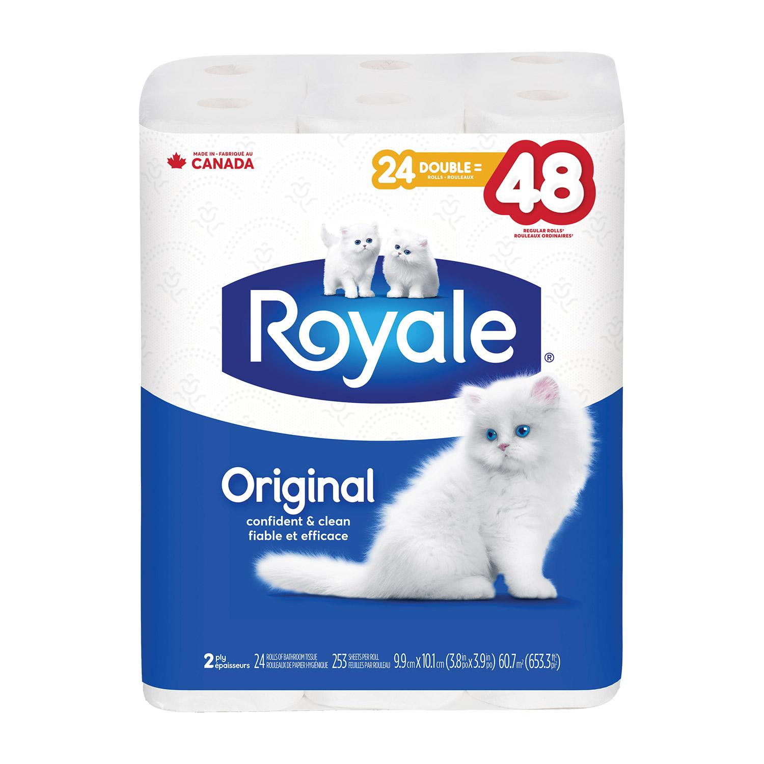 Royale 24 2-Ply Double Bath Tissue