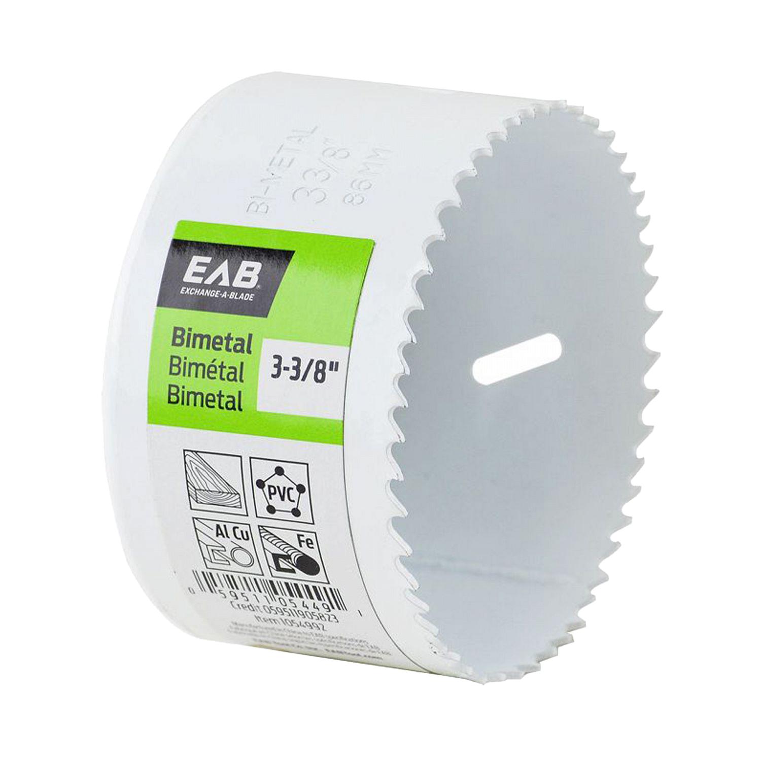 3-3/8" M3 Bimetal Industrial Hole Saw - Exchangeable