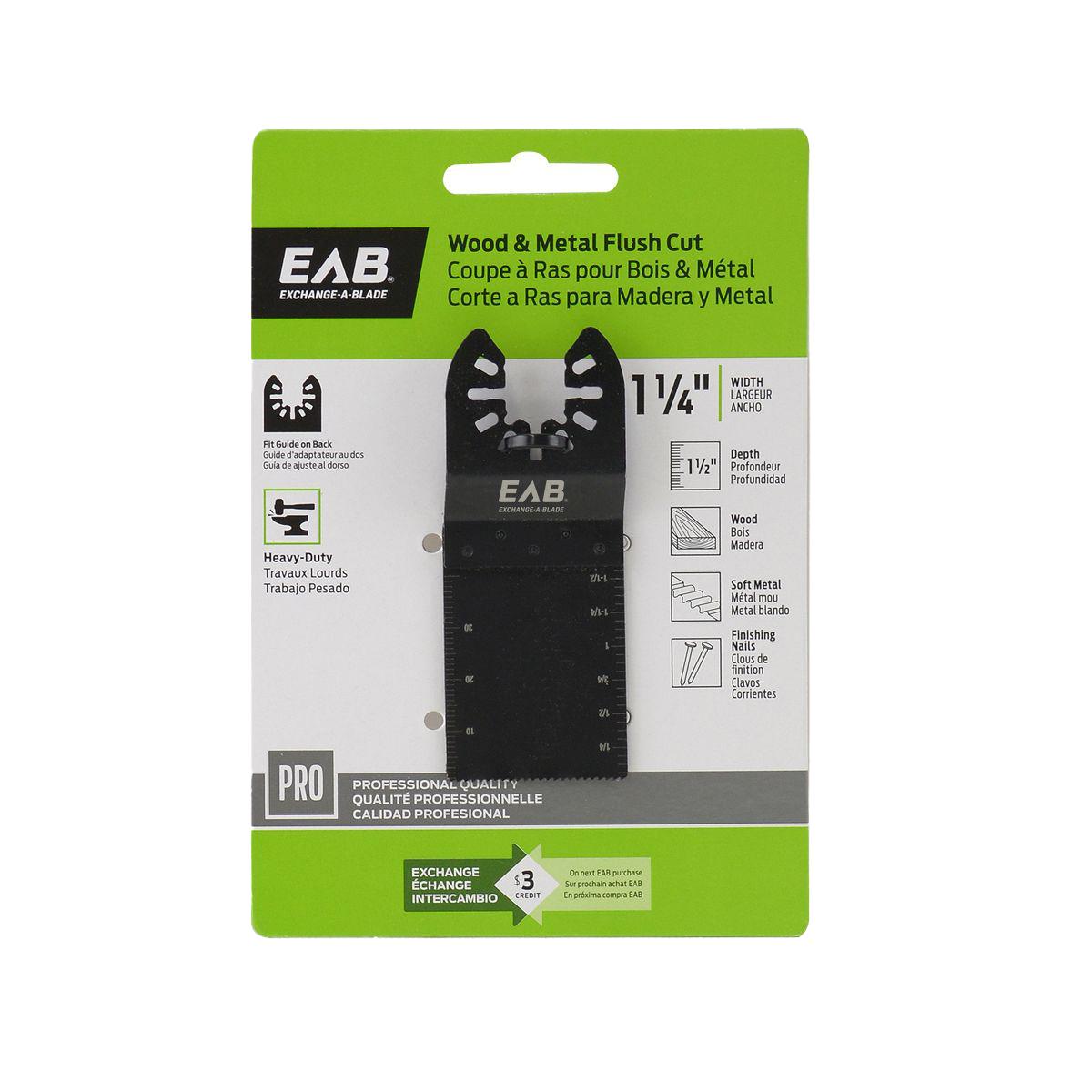 1-1/4" Bimetal Flush Cut (Wood And Metal) Professional Osci