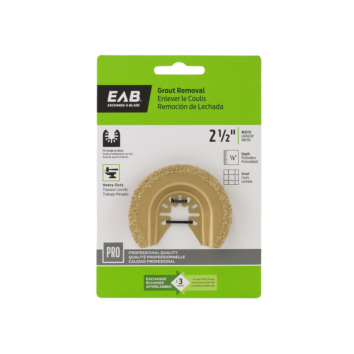 2-1/2" Grout Removal Professional Oscillating Accessory - E