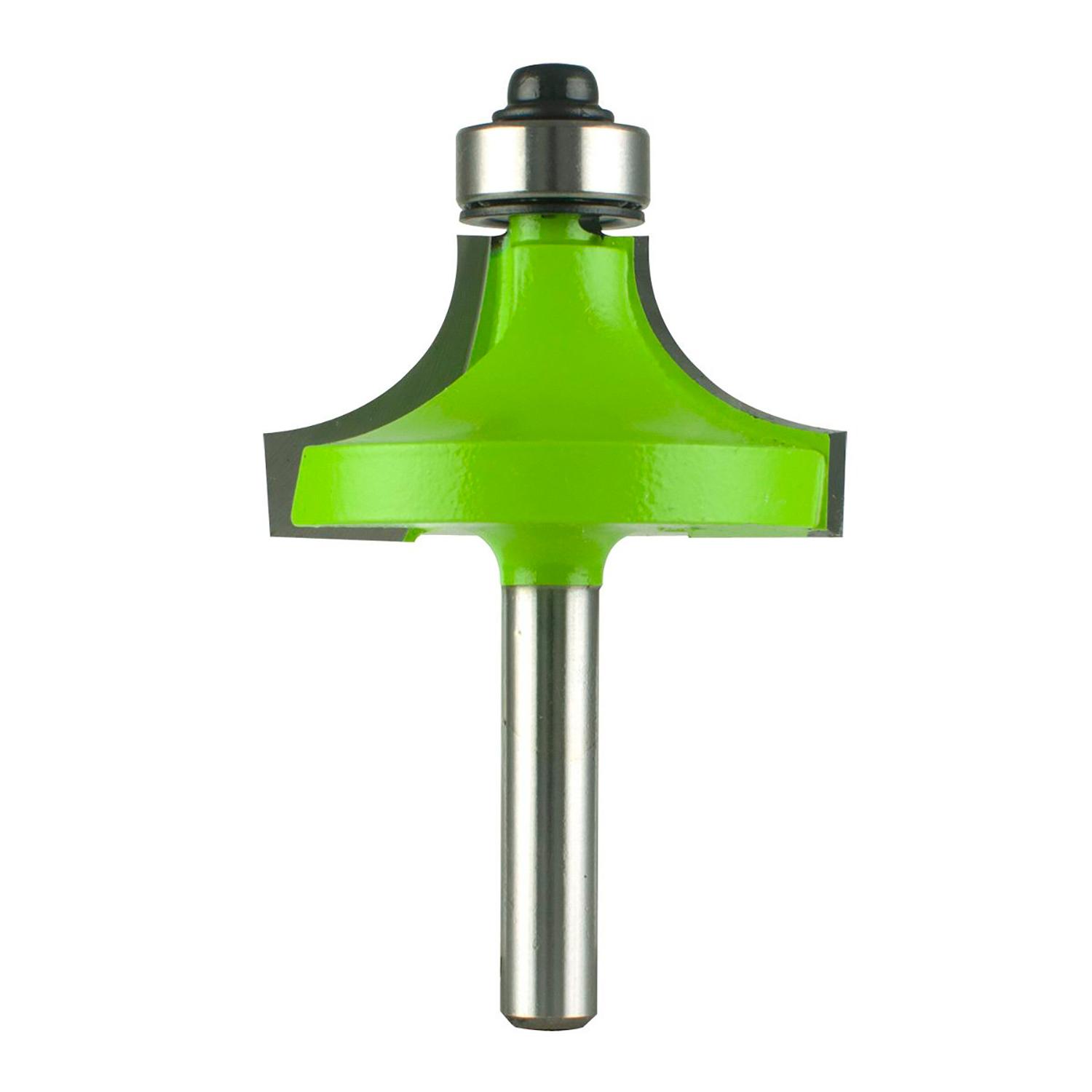 1/2" x 1/4" Shank Corner Round Professional Router Bit - E
