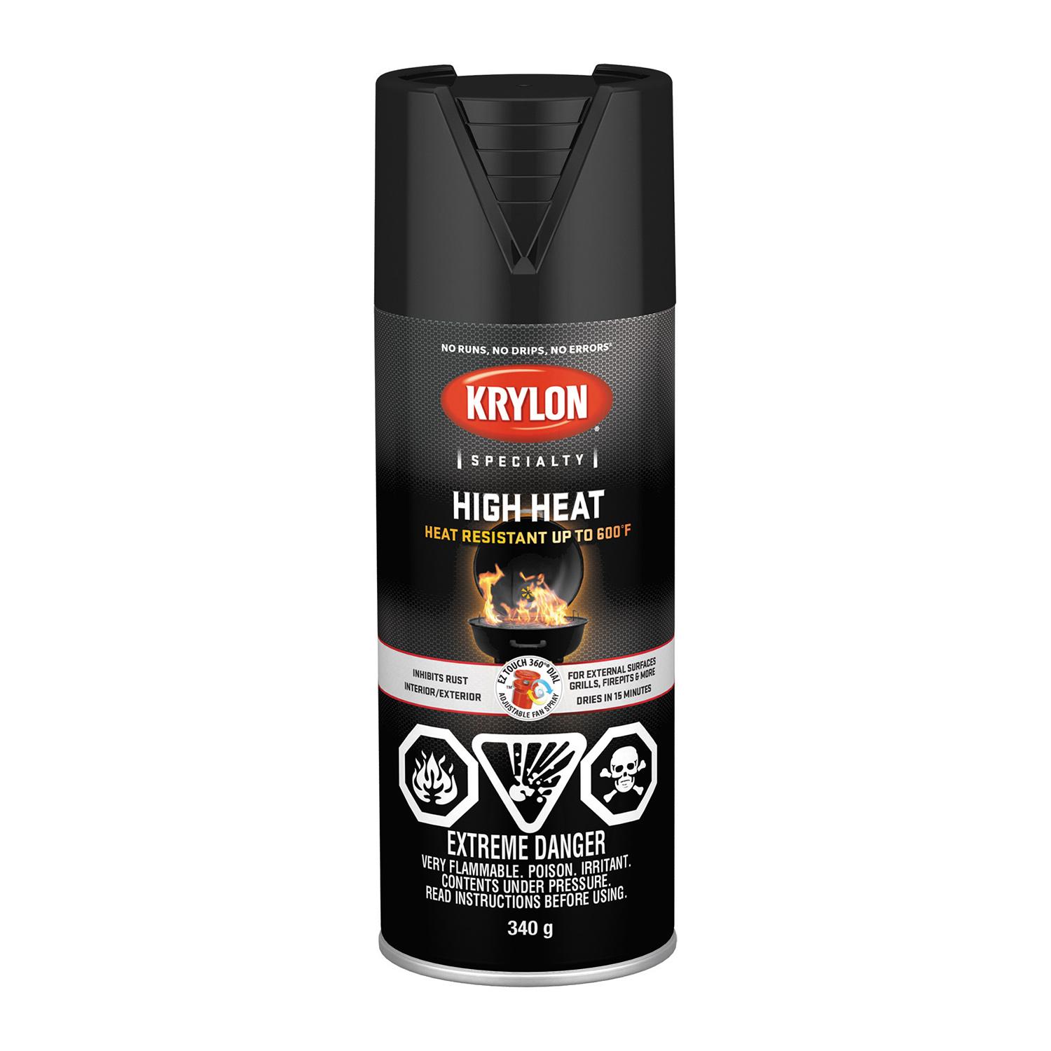 High Heat Gloss Black Paint-340g
