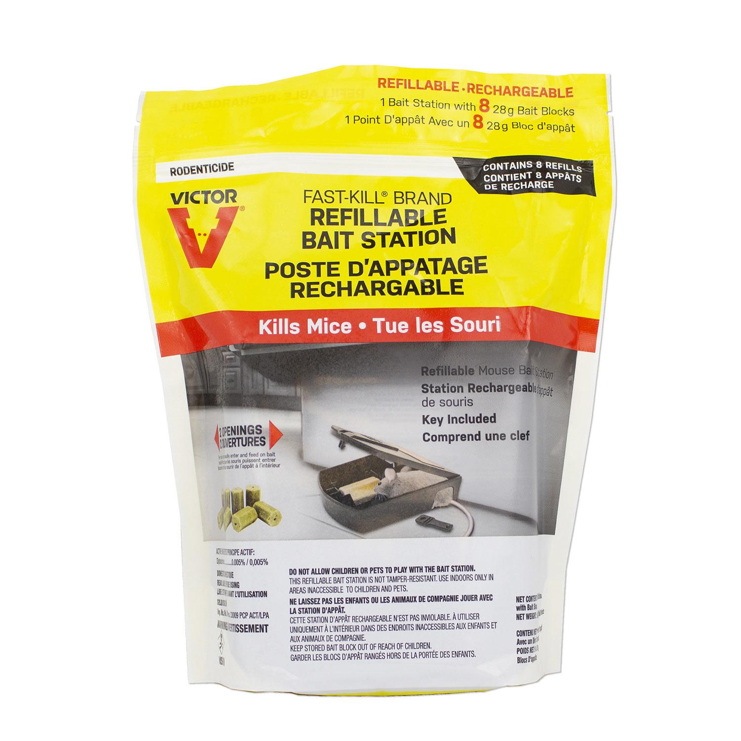 Refillable Bait Station-8 Count