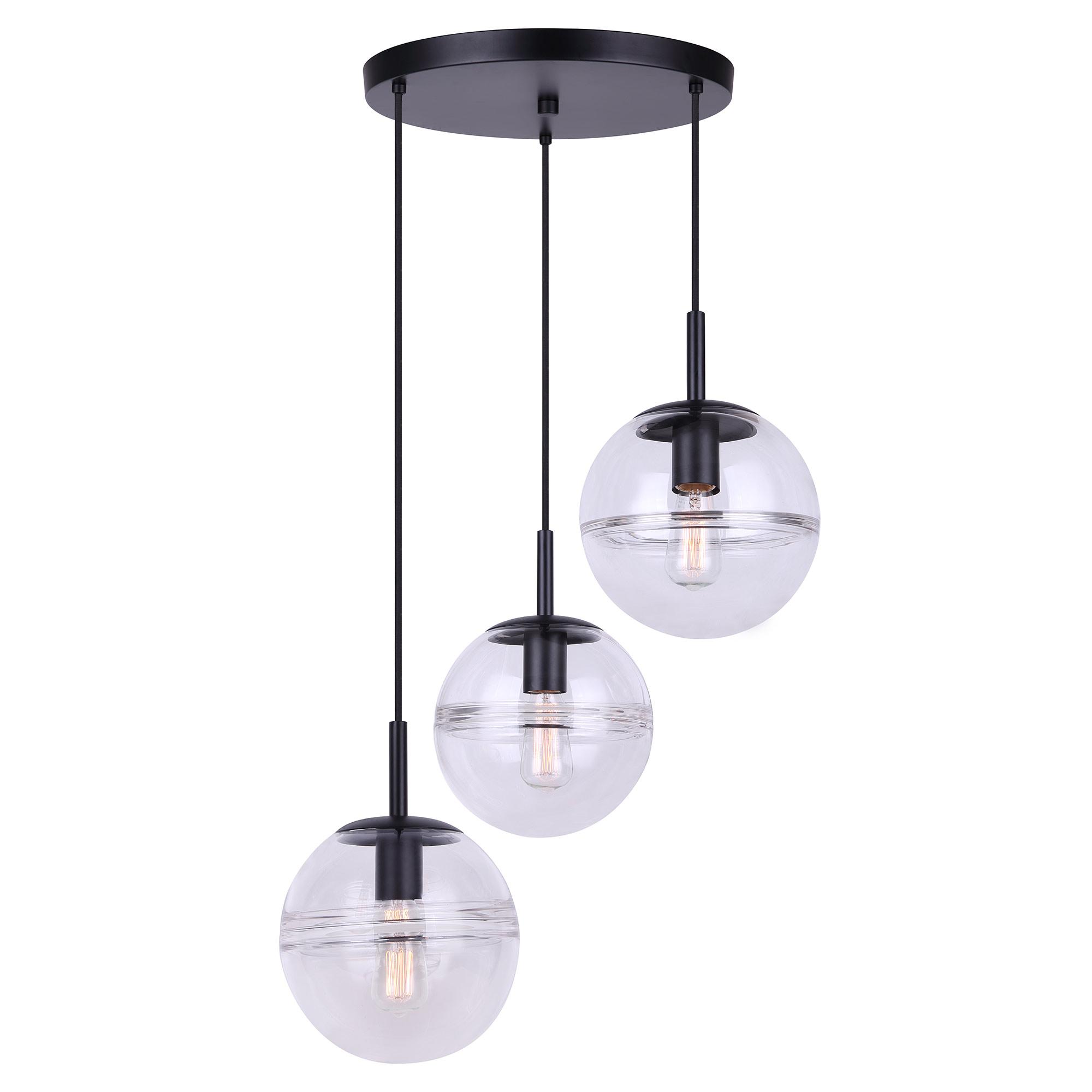 Luminaire suspendu à 3 lumières Neo