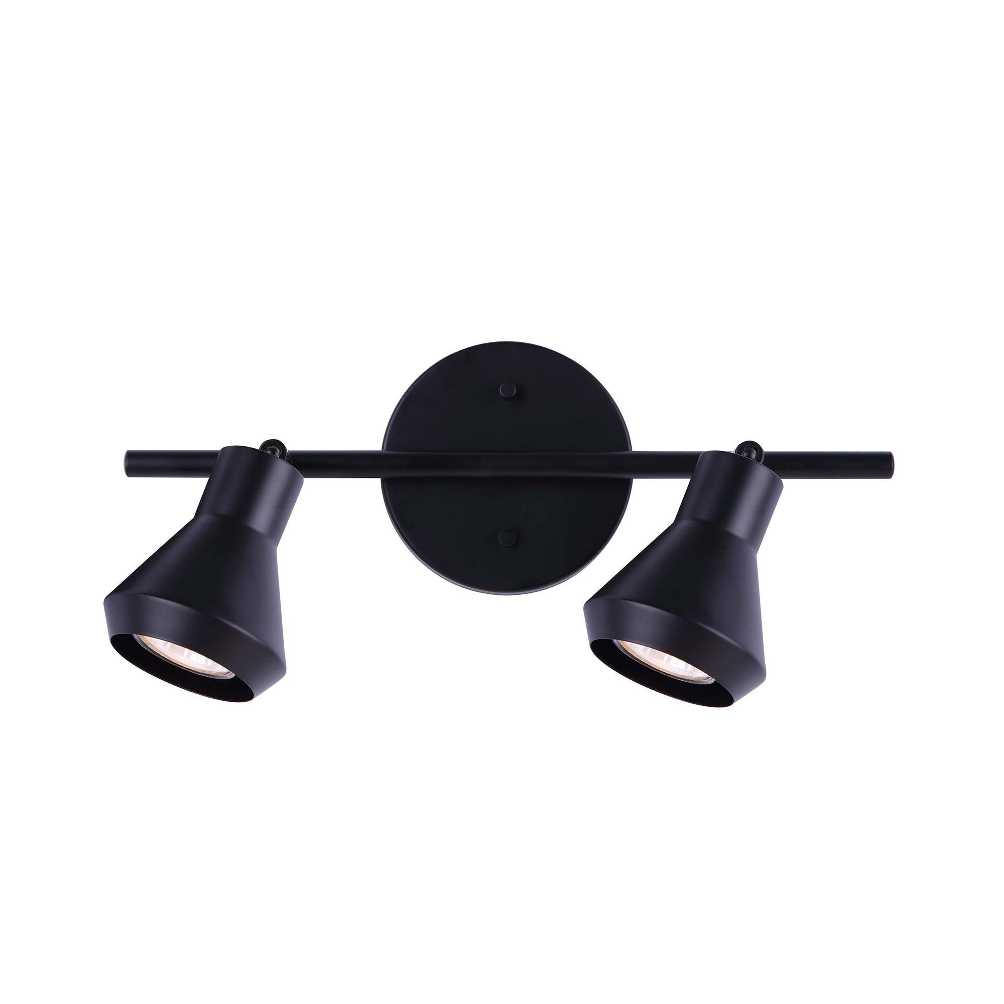 Byck 2-Light Track Fixture - Black
