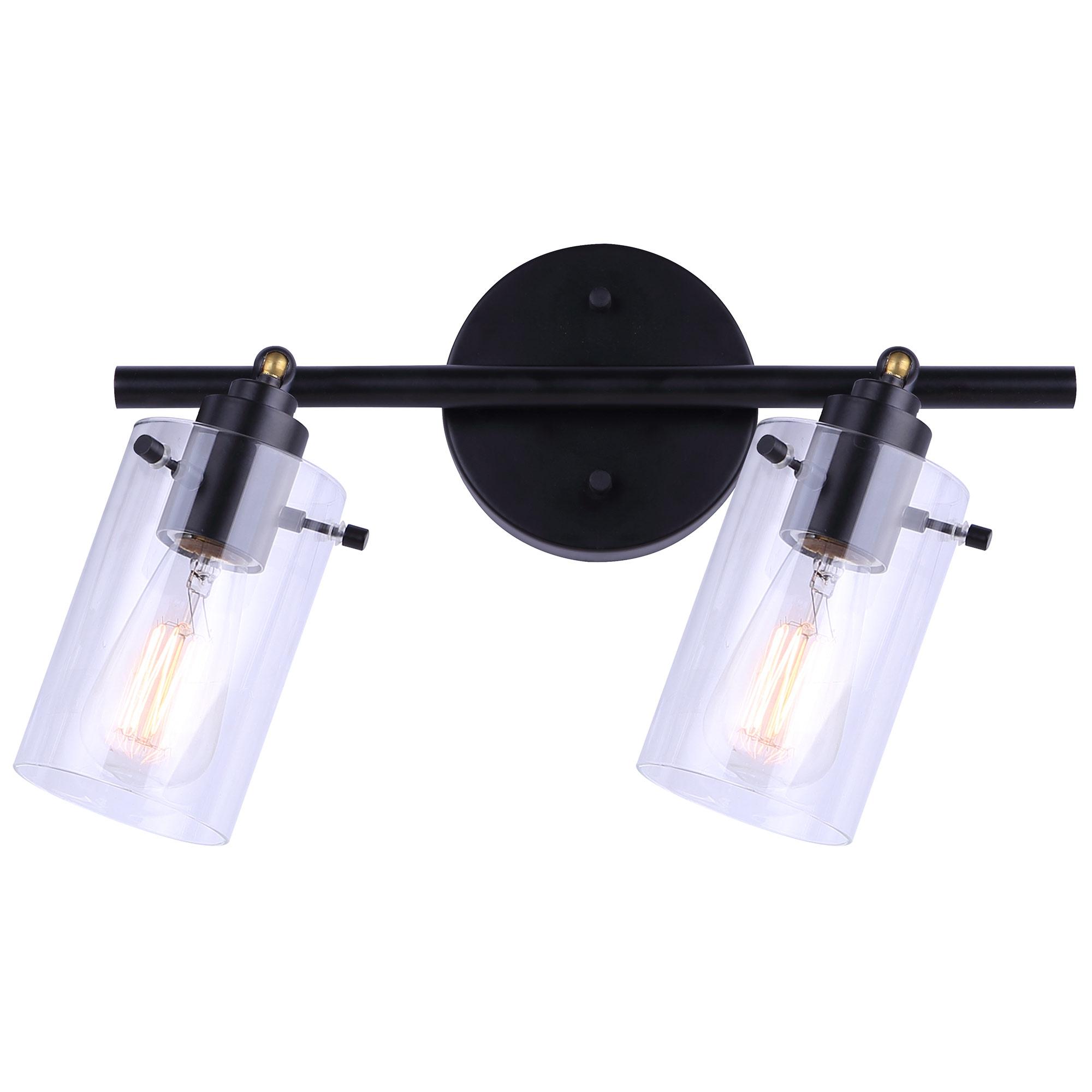 Joni 2-Light Black Track Fixture