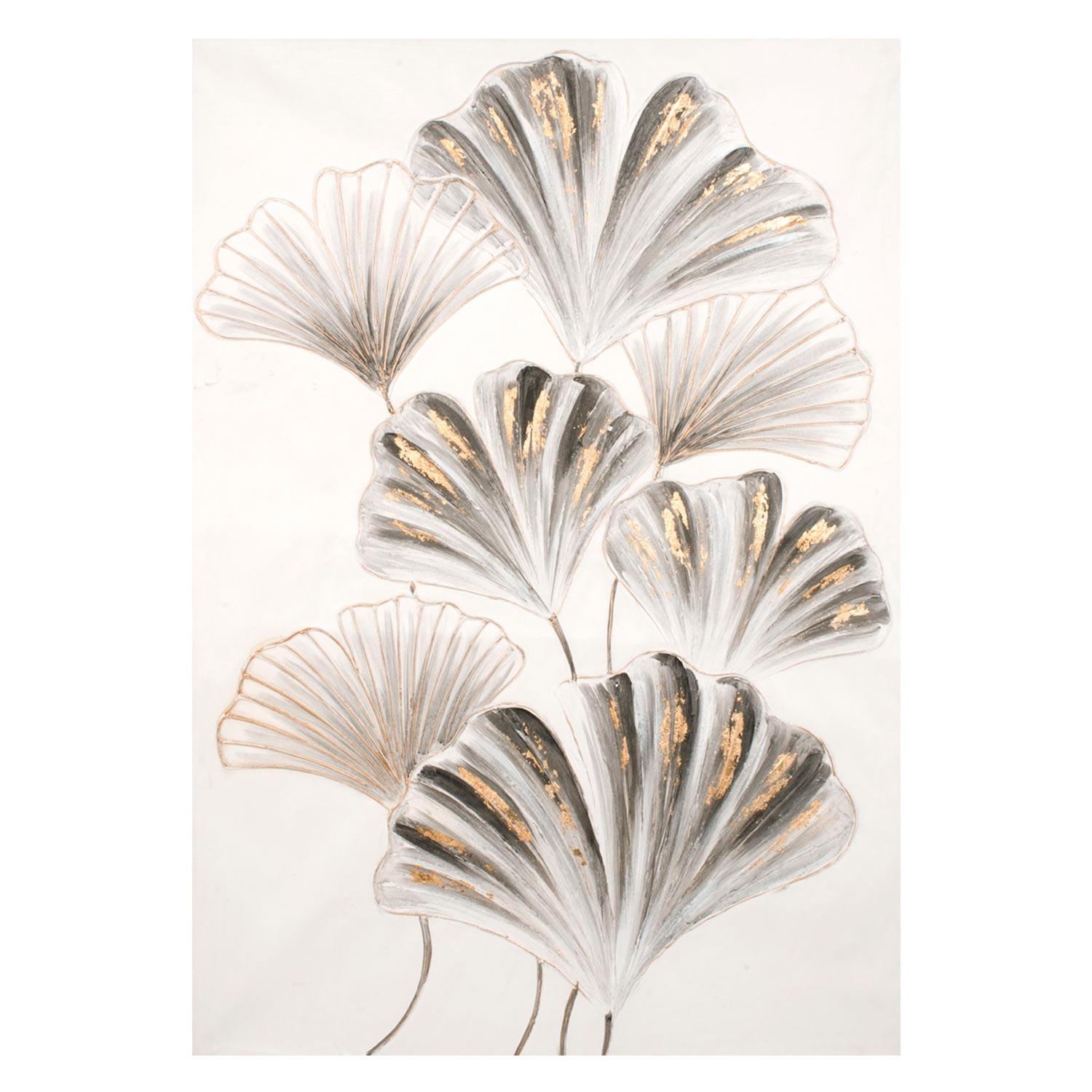 Gold Foliage Canvas Art