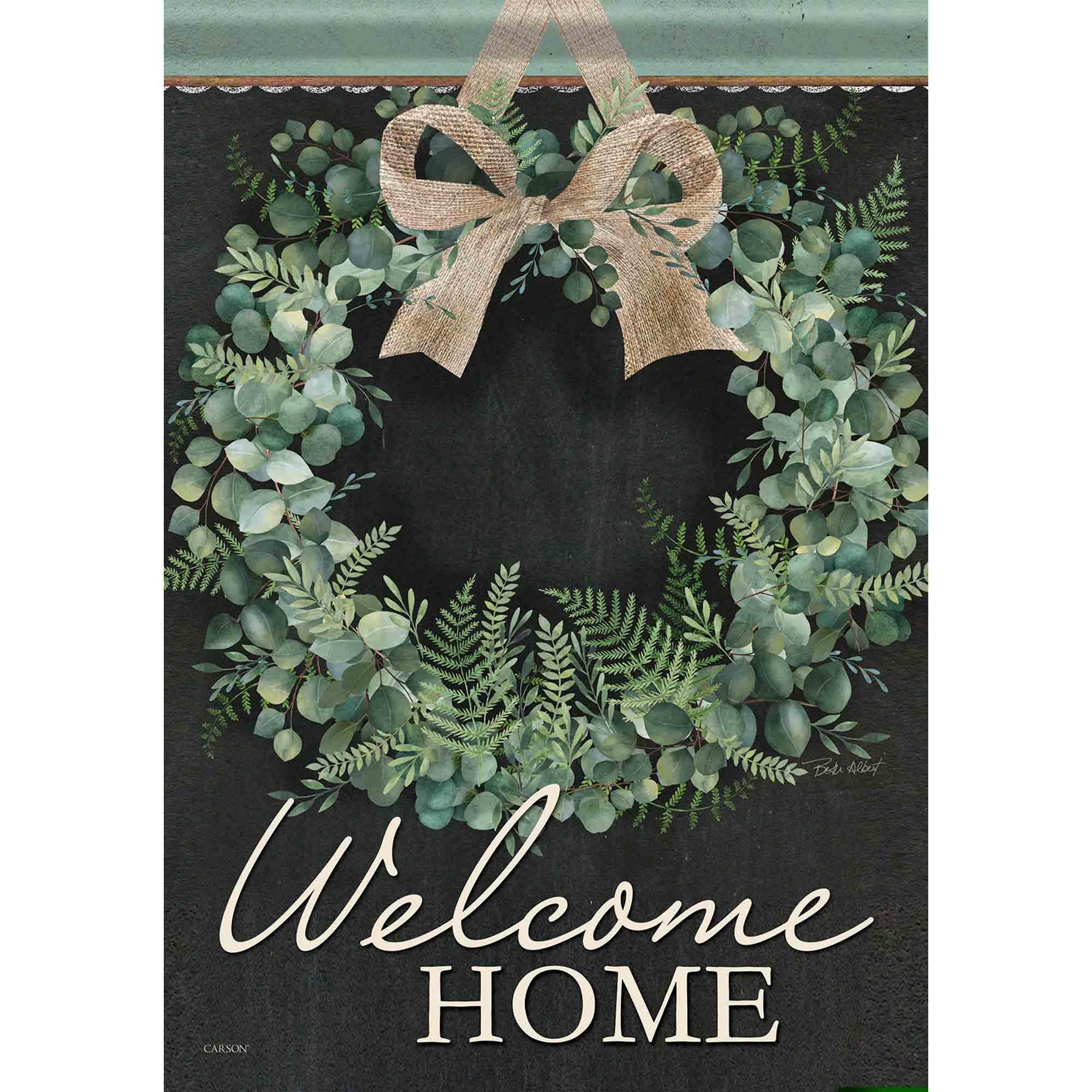 Winter Garden Flag Eucalyptus Home