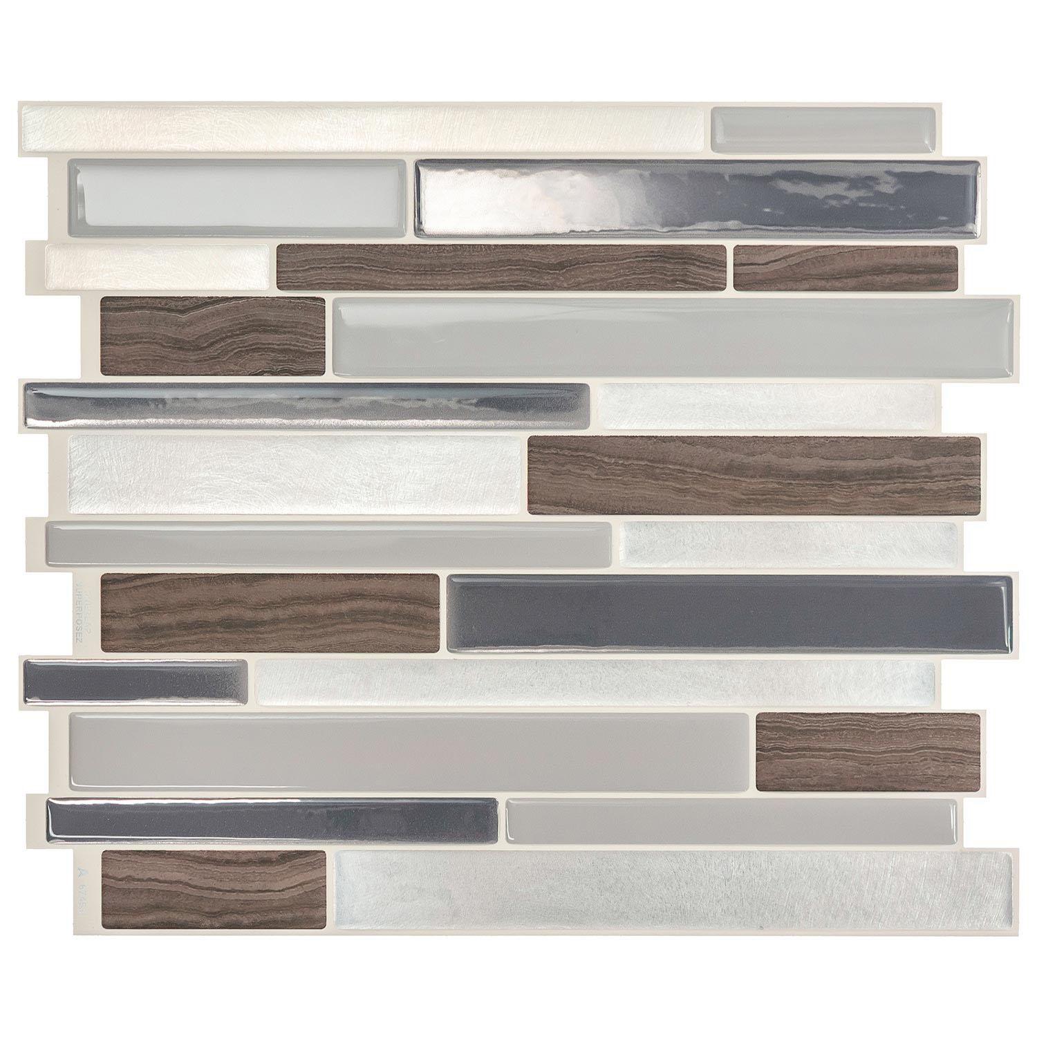Milano Smart Tile Mosaik-4/Pack
