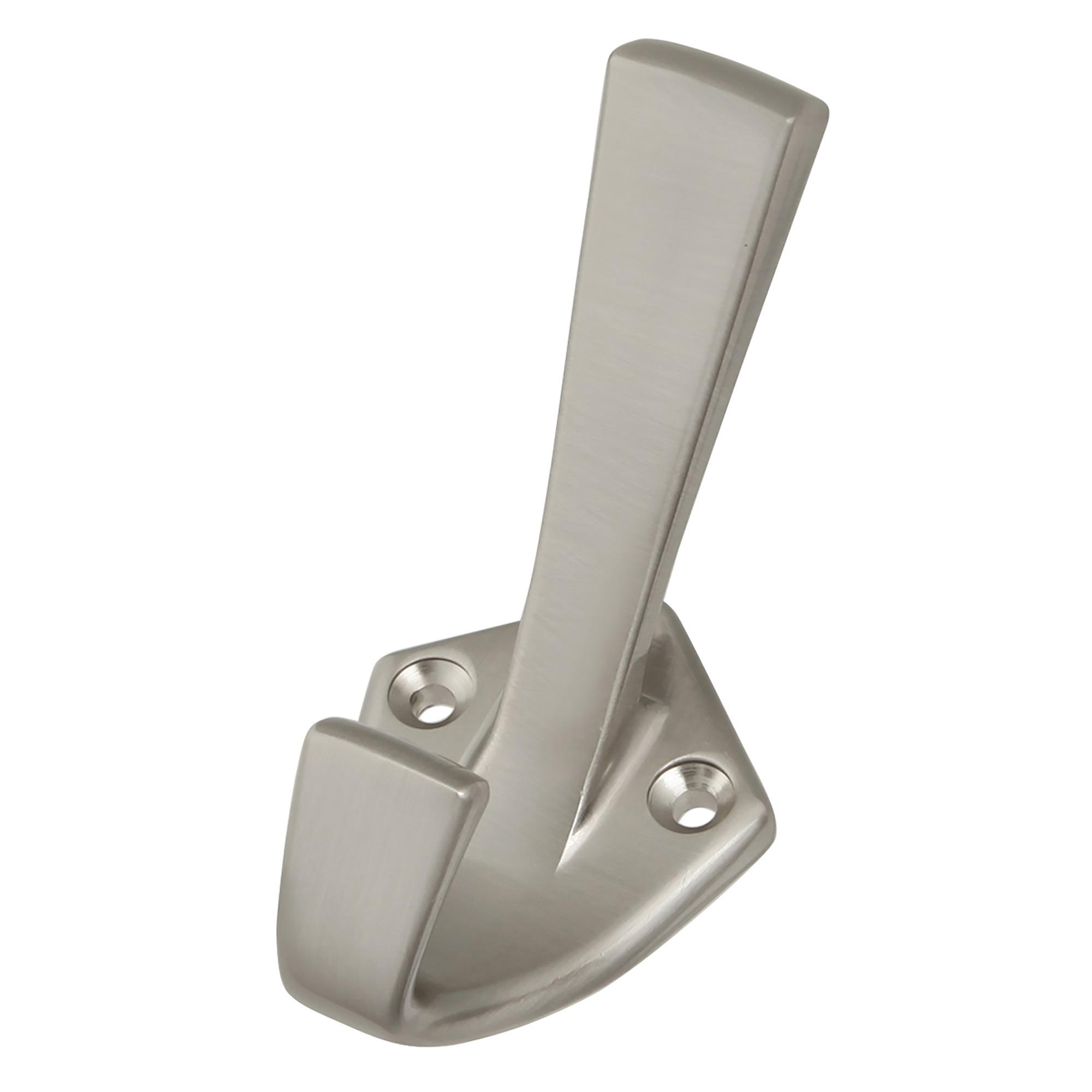 1" Satin Nickel Hooks Single Hook