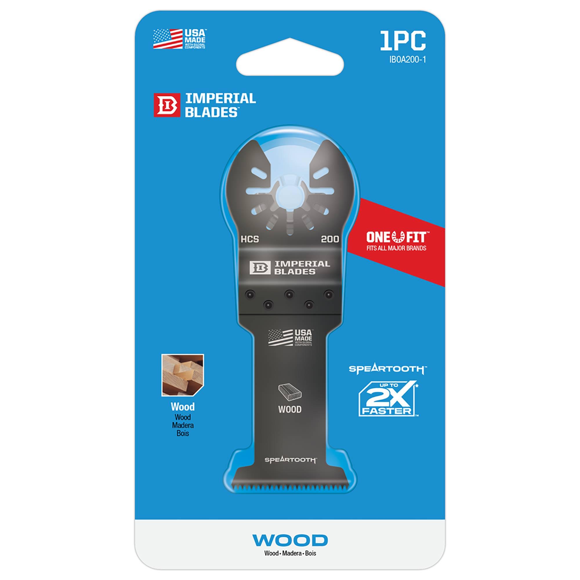 One Fit 1-3/8" Speartooth Fast Cut Wood Blade