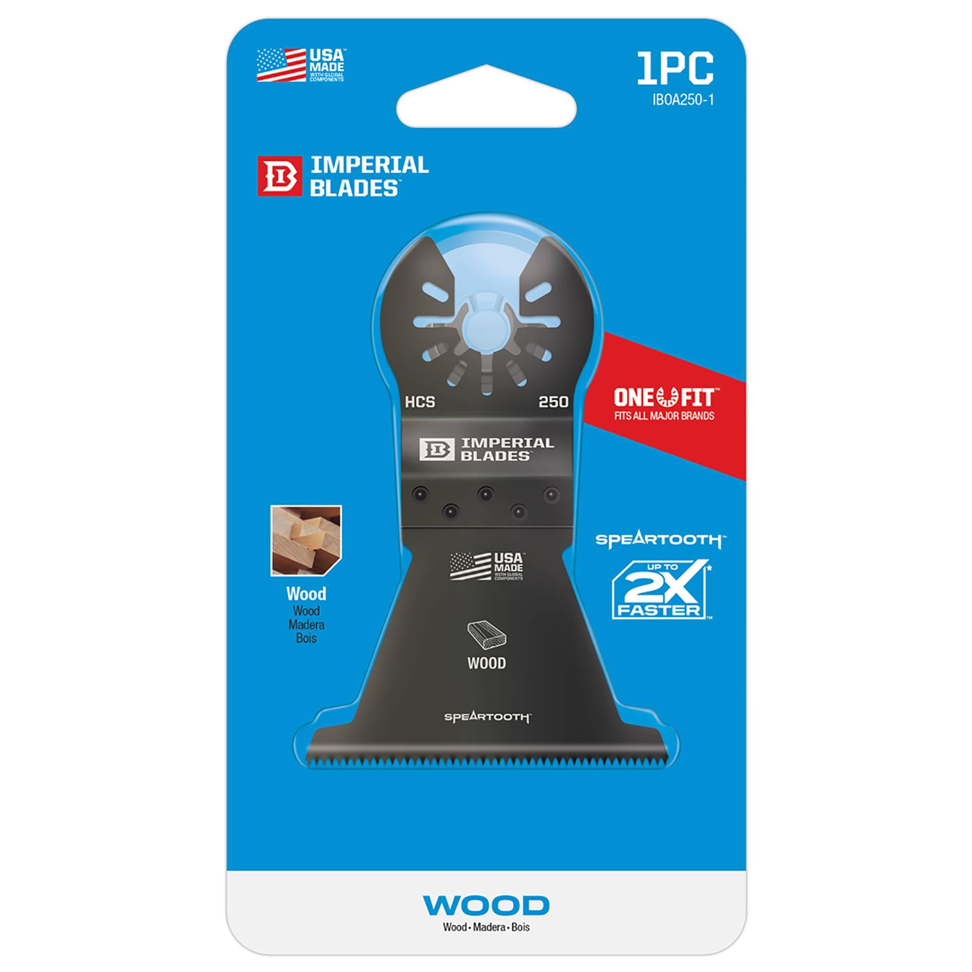 One Fit 2-1/2" Speartooth Fast Cut Wood Blade