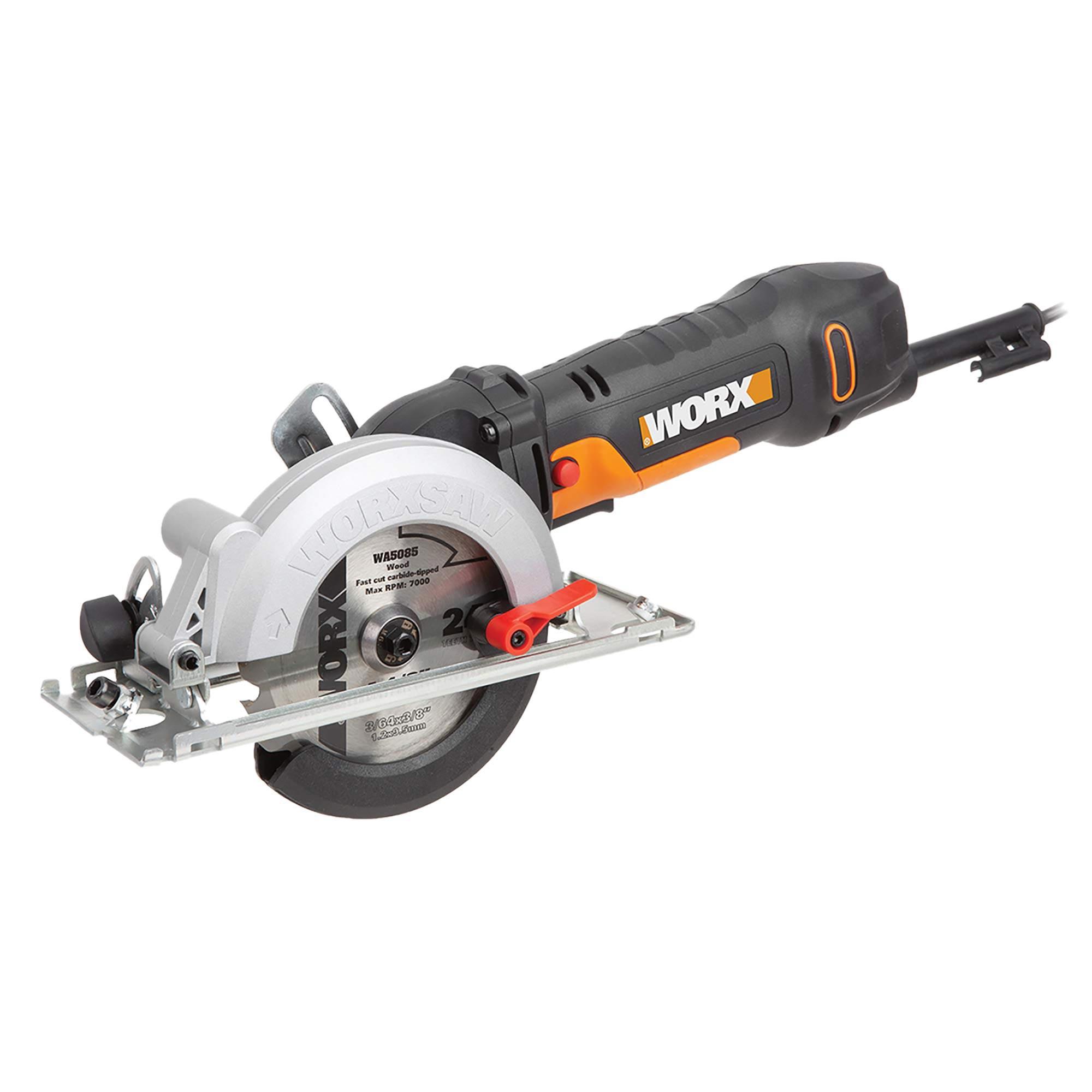 4 1/2" Worxsaw 4.5 Amp Compact Circular Saw