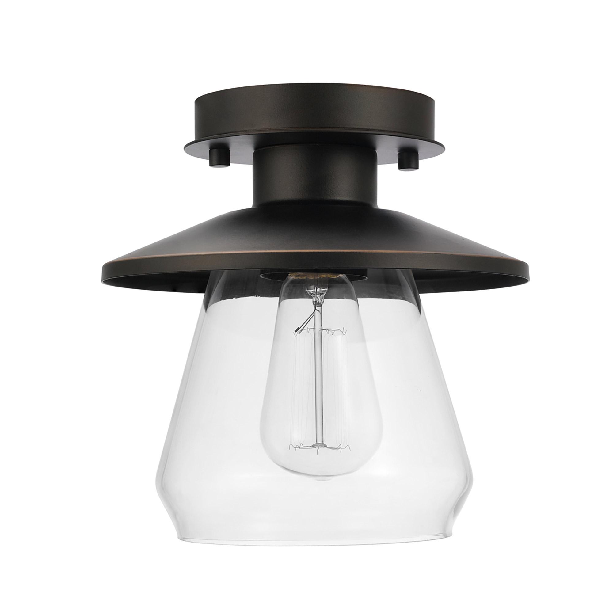 Nate 1 Light Semi Flush Mount