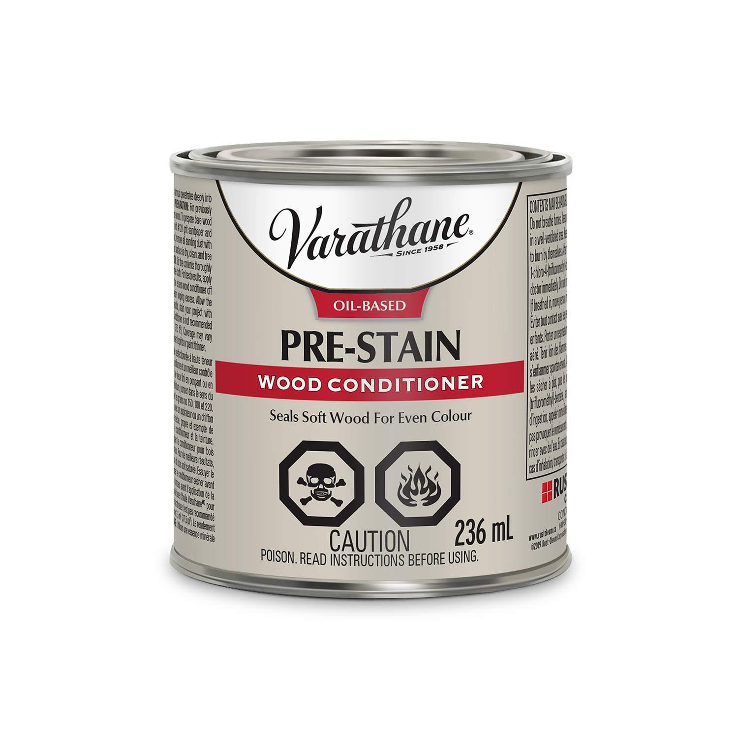 Varathane Oil-Based Pre-Stain Wood Conditioner, 236mL