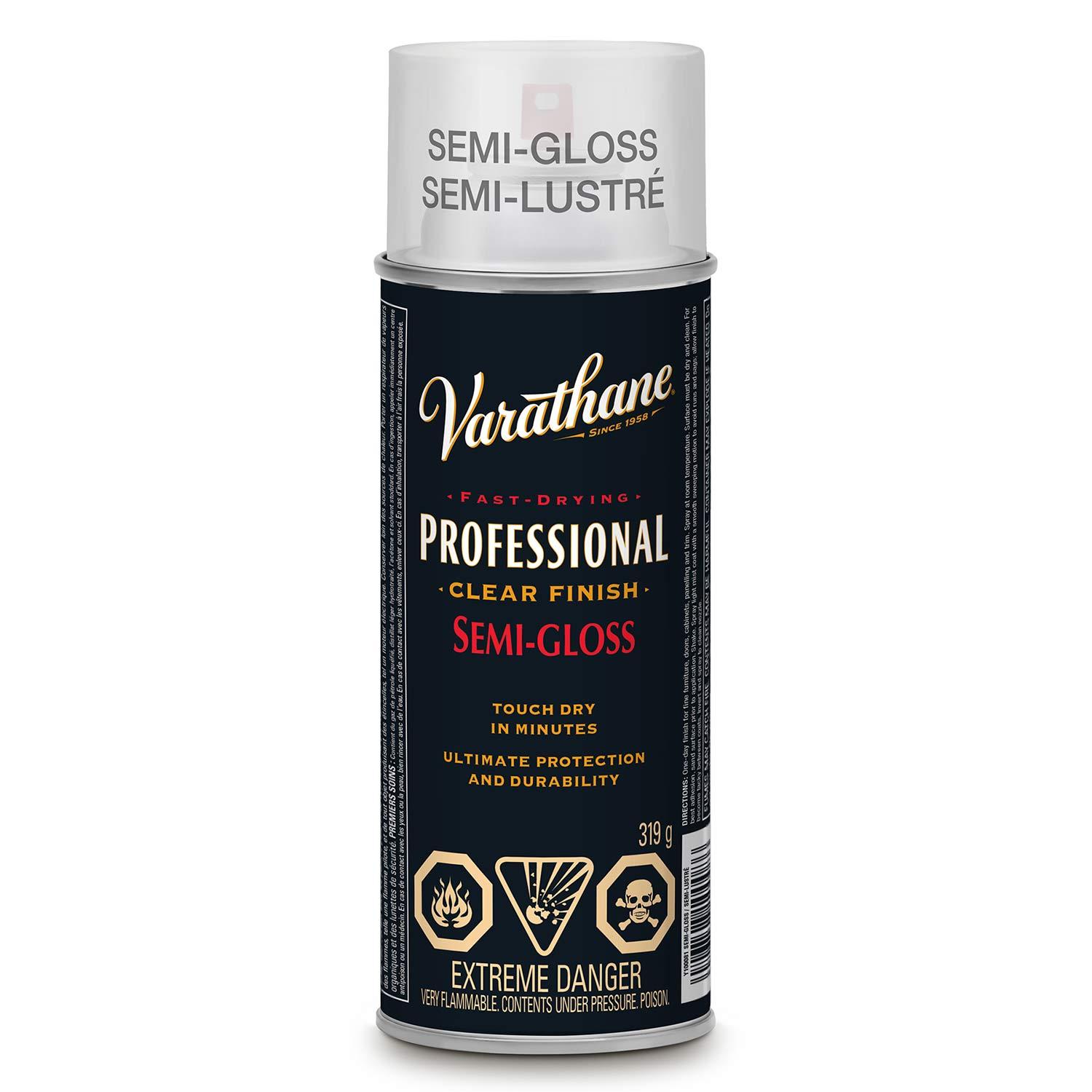 Varathane Oil-Based Clear Finish Aerosol, Semi-Gloss 319g