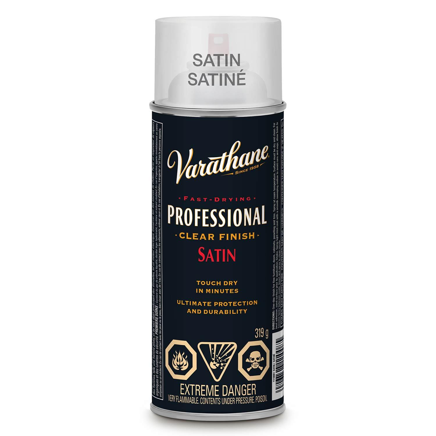 Varathane Oil-Based Clear Finish Aerosol, Satin 340g