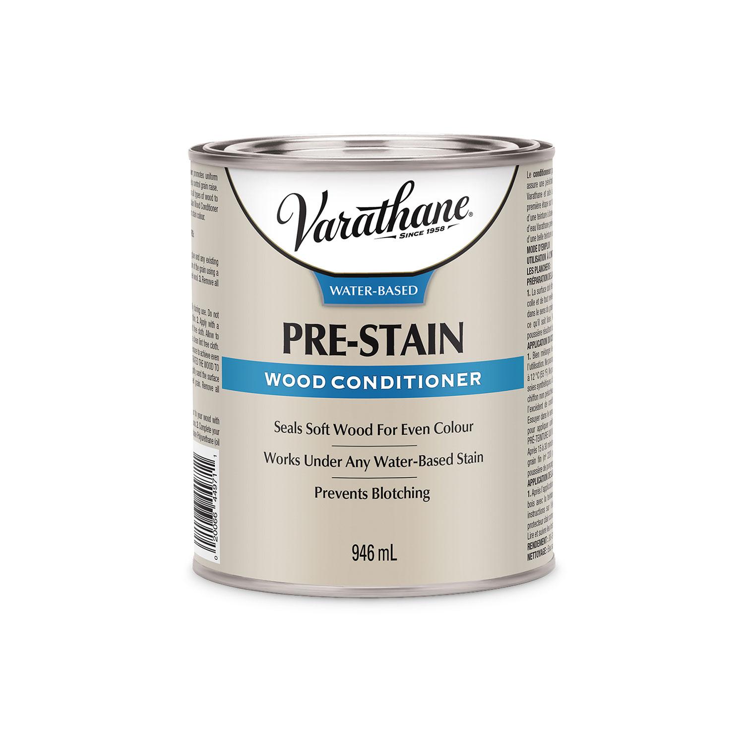 Varathane Water-Based Pre-Stain Wood Conditioner, 946 mL
