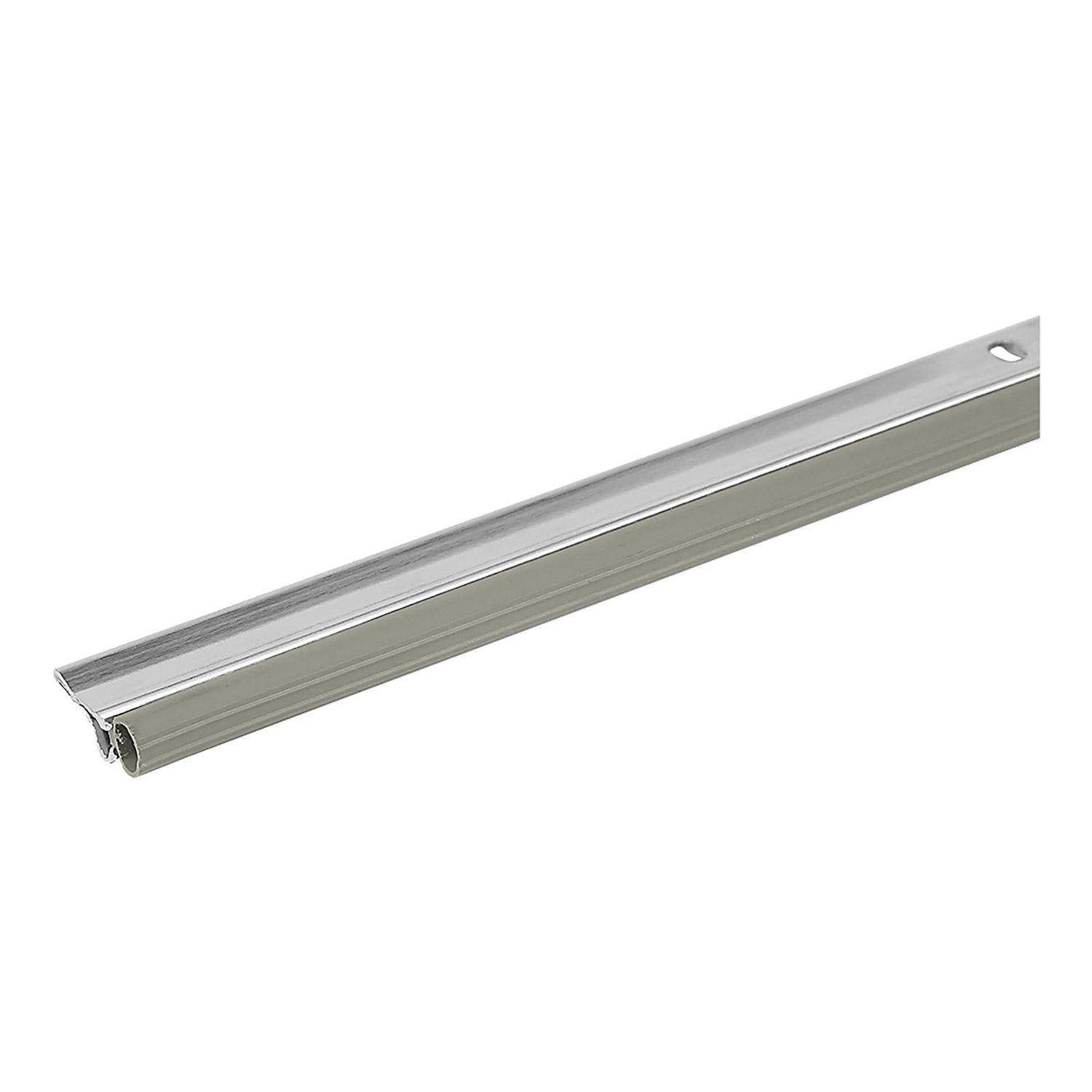 Compression Aluminum Door Jamb with Vinyl Insert 36" - Grey