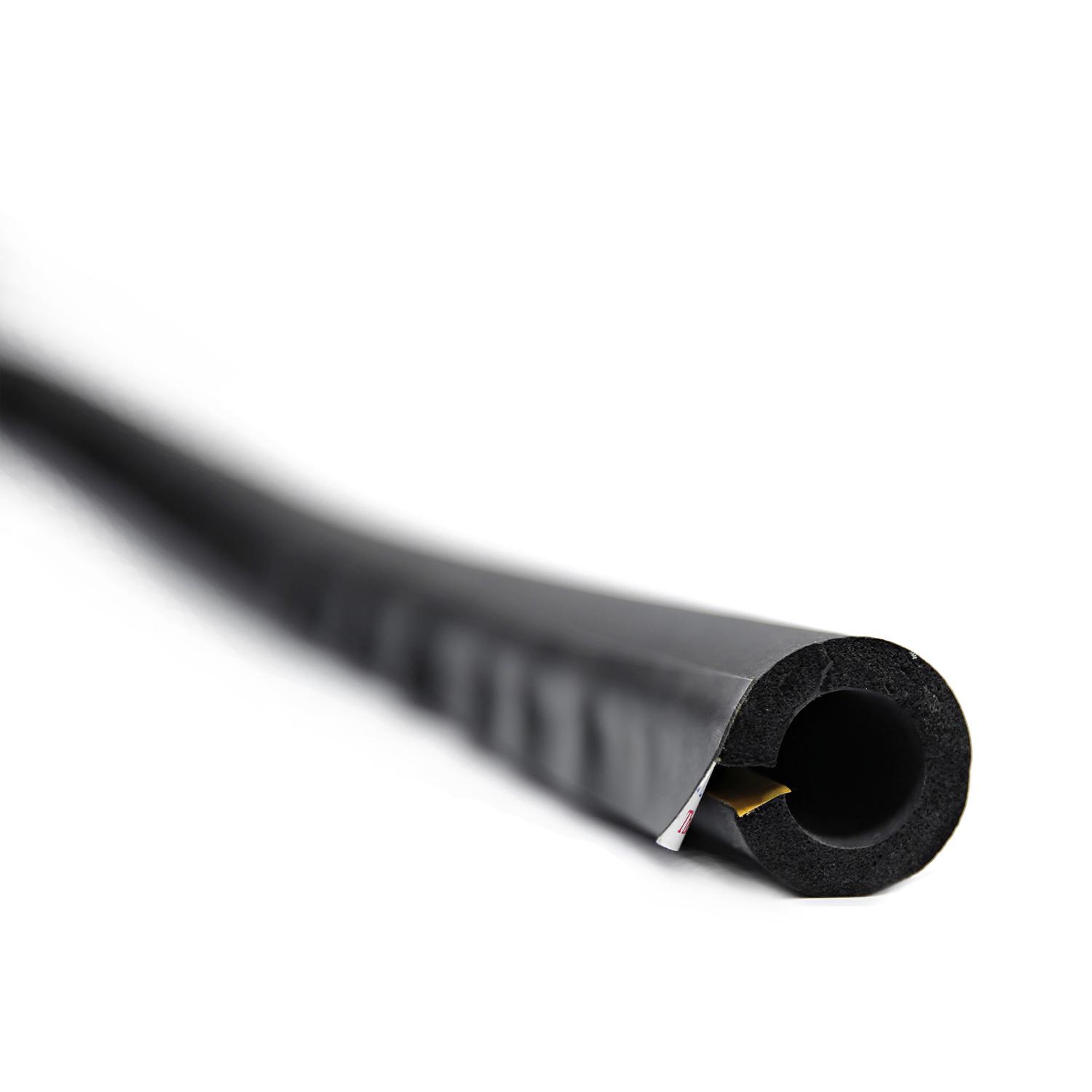 Pipe Insulation Premium Rubber 1/2" x 3' - Black