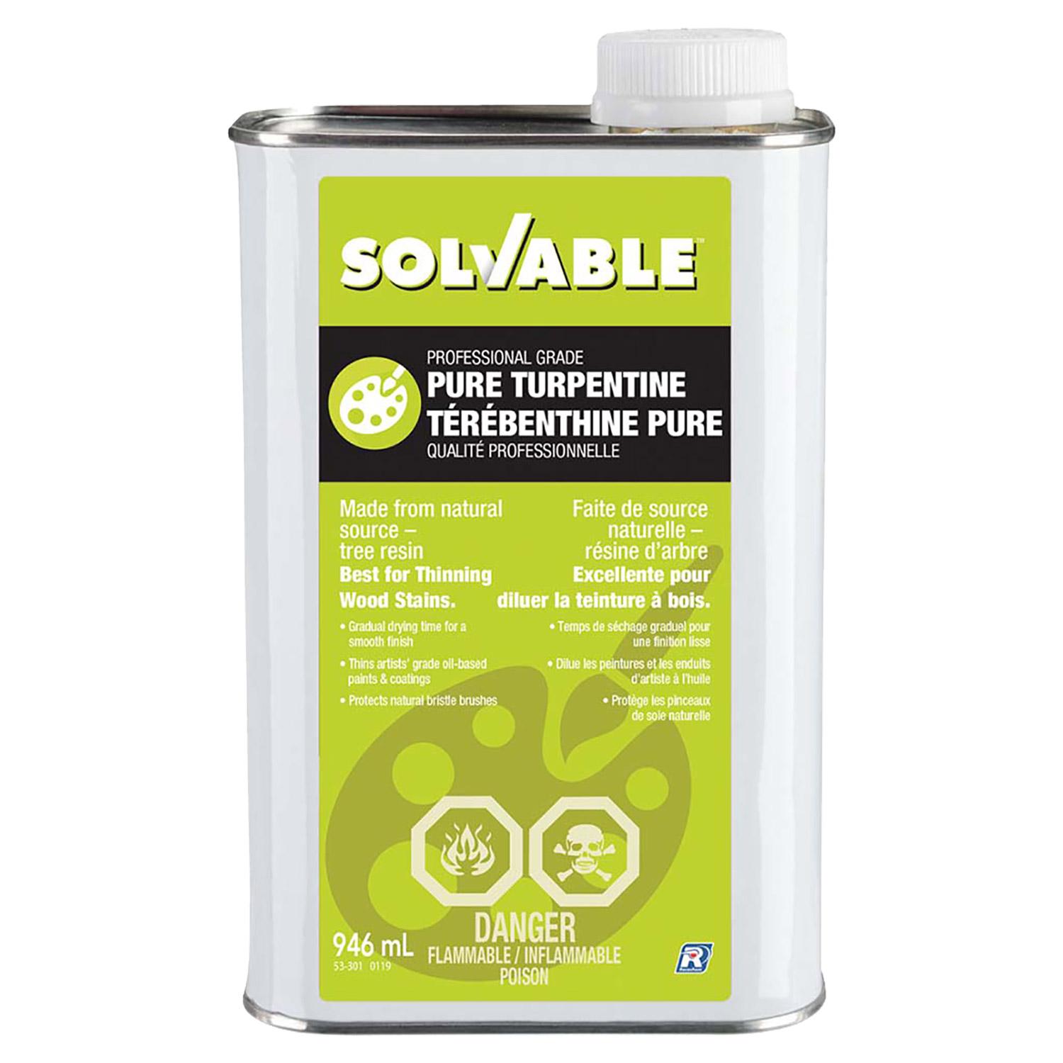 Solvable Pure Turpentine-946mL