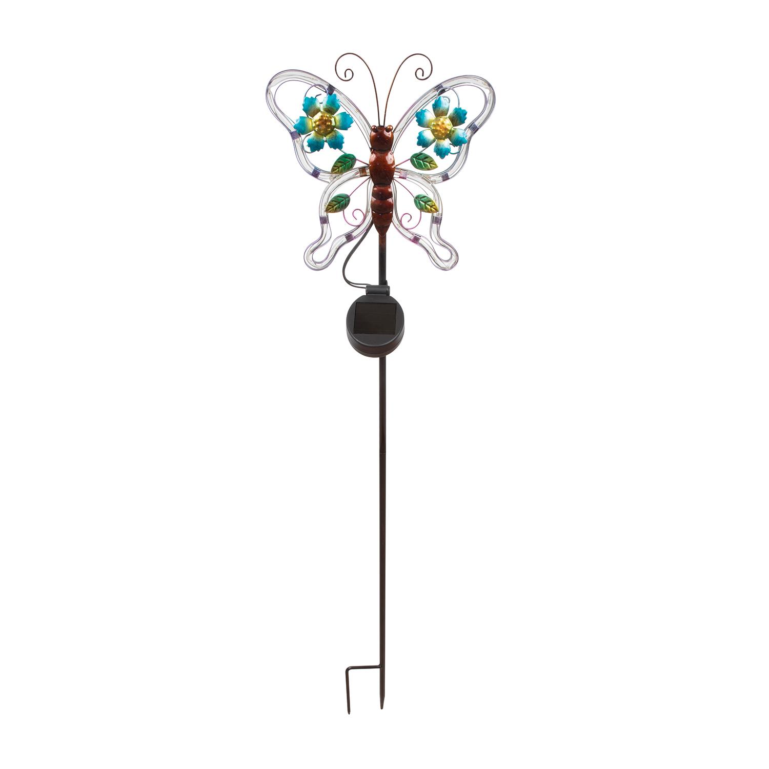 Solar 33" Metal Insect Stake Light
