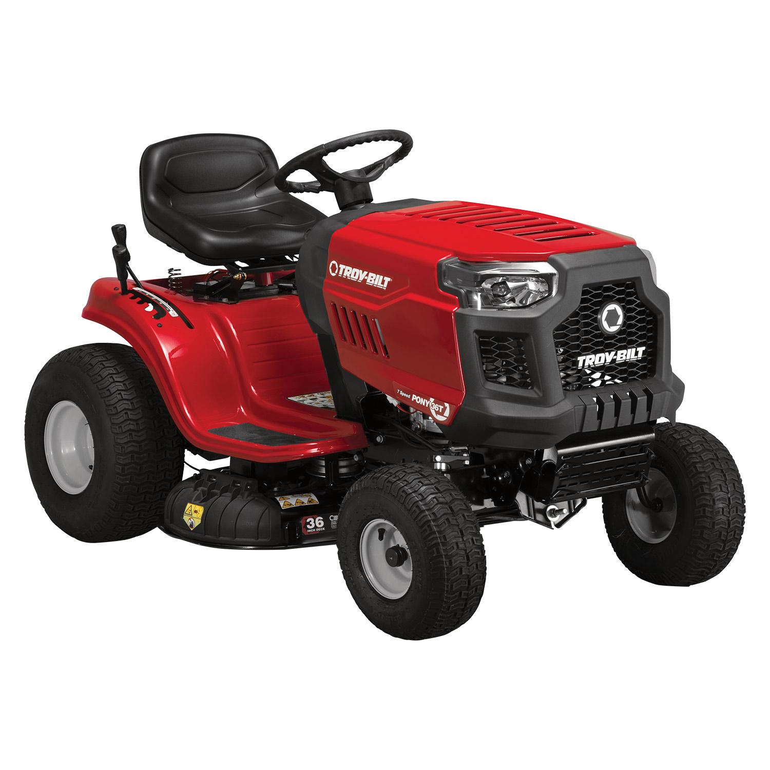 Tracteur de pelouse 36 po Briggs 11,5 HP Troy-Bilt