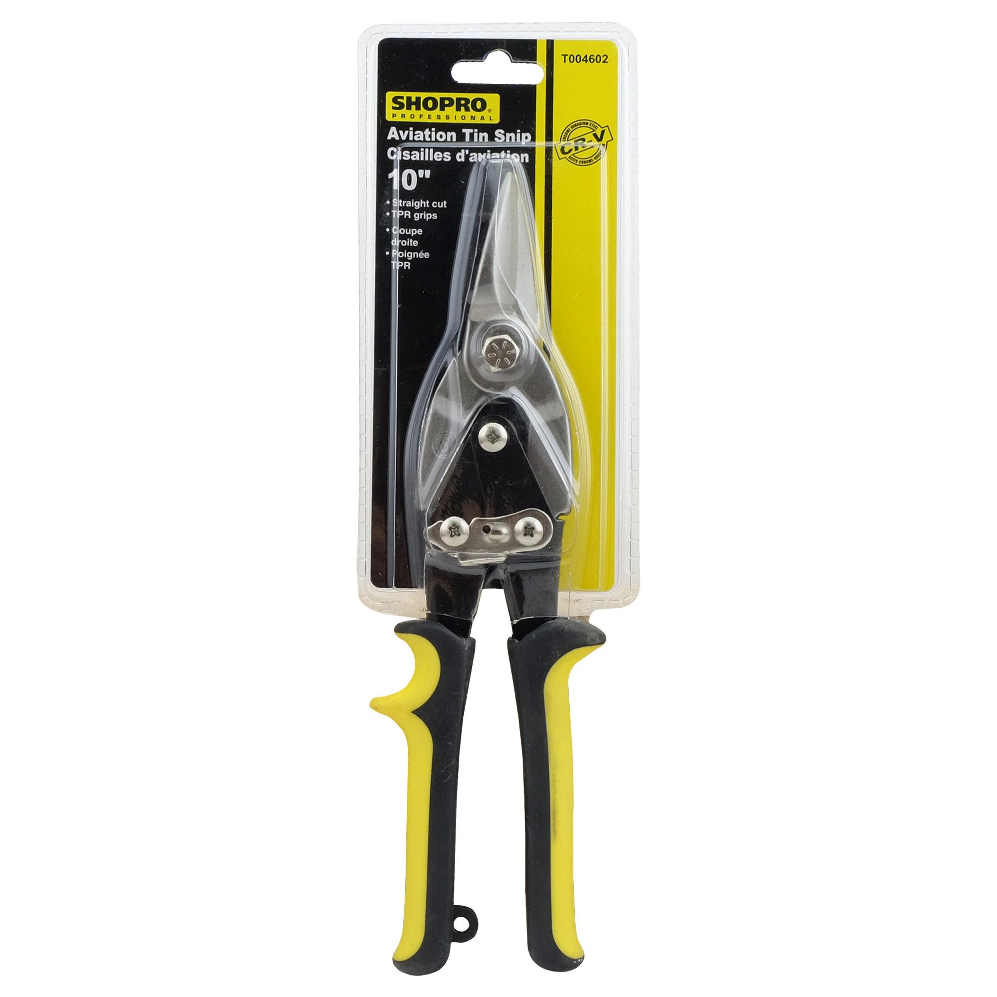 10" Straight Curve Tin Snip Aviation