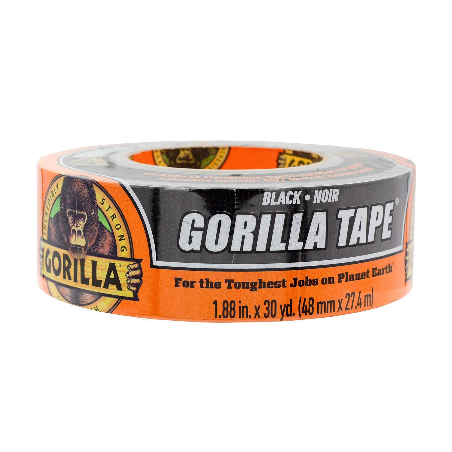 Gorilla Tape Black, 30yd