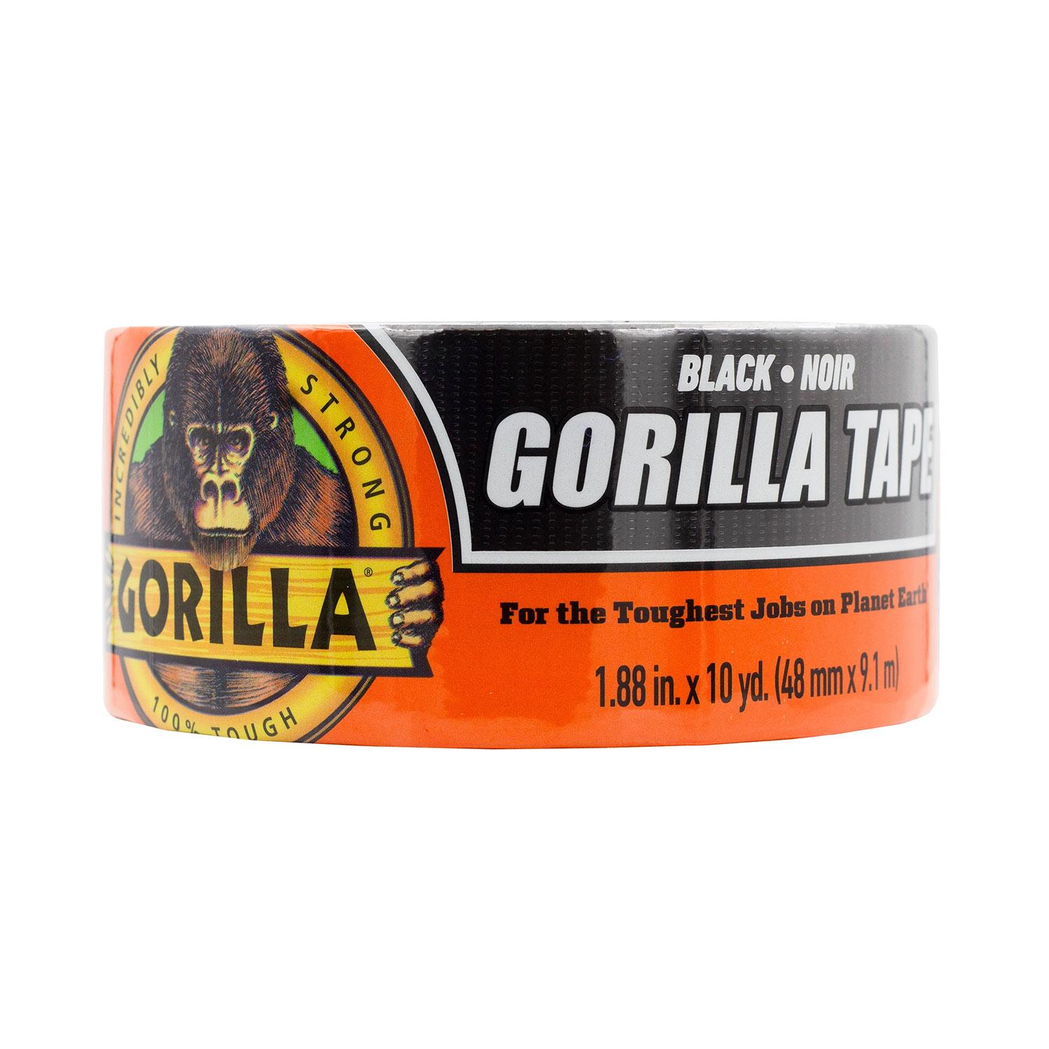 Gorilla Tape Black, 10yd