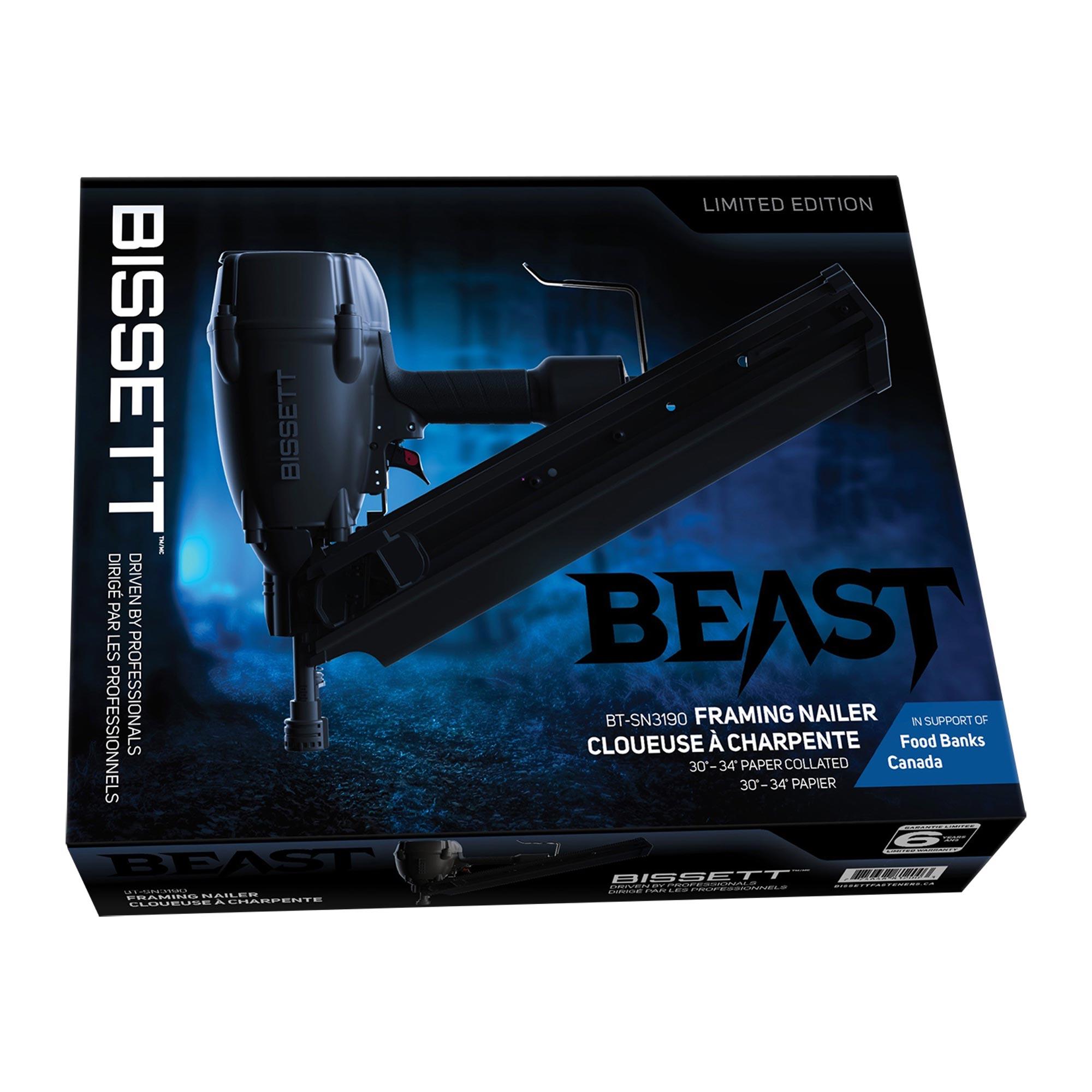 3-1/2" 34D Strip Nailer ‘’The Beast’’ Edition