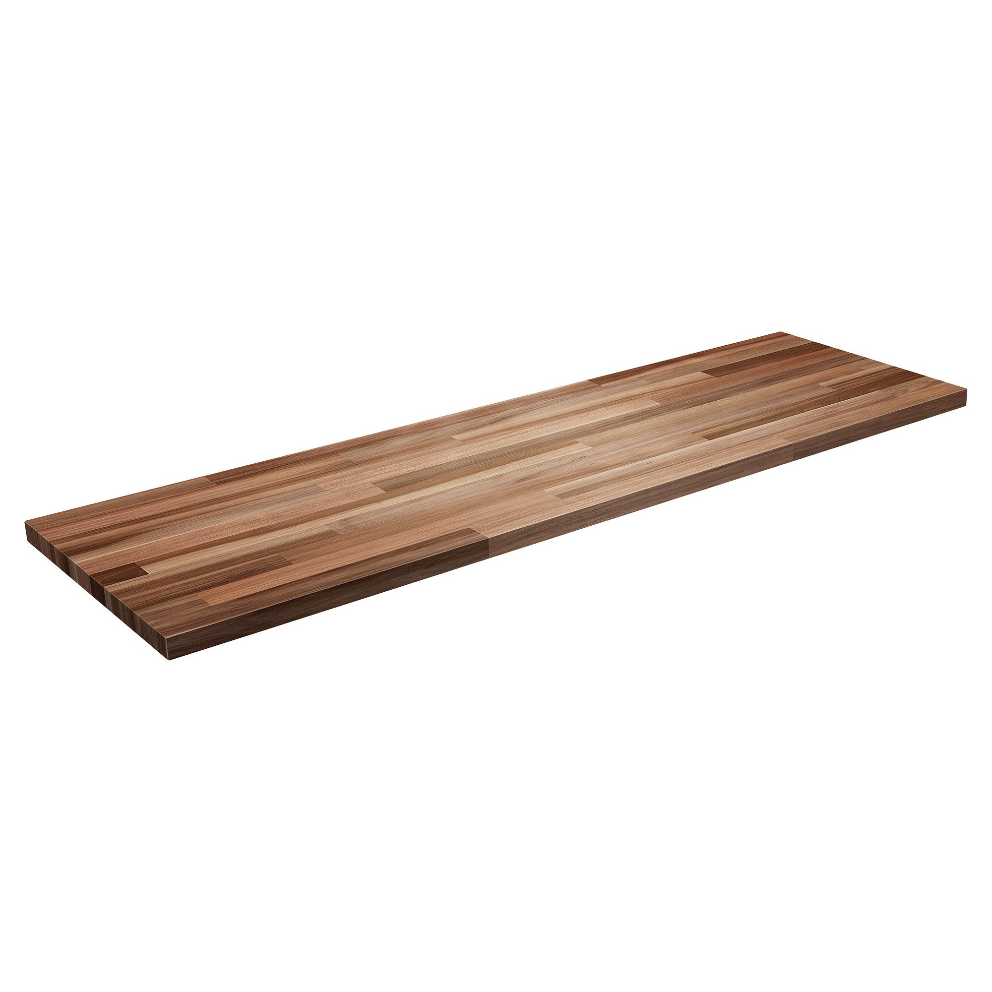 96" Natural Finger-Jointed Acacia Wood Counter Top