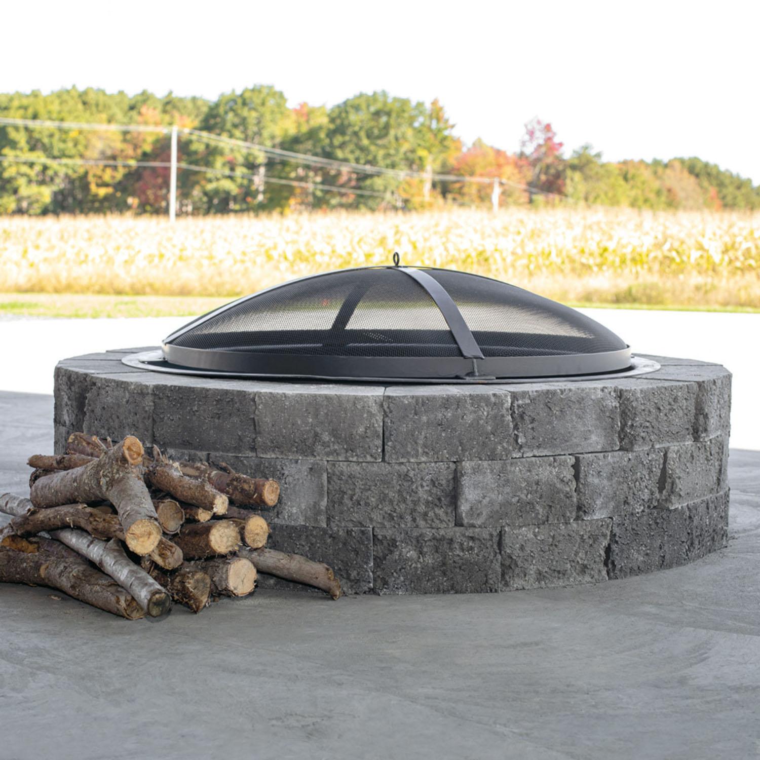 Rustico Fire Pit Kit Packaging