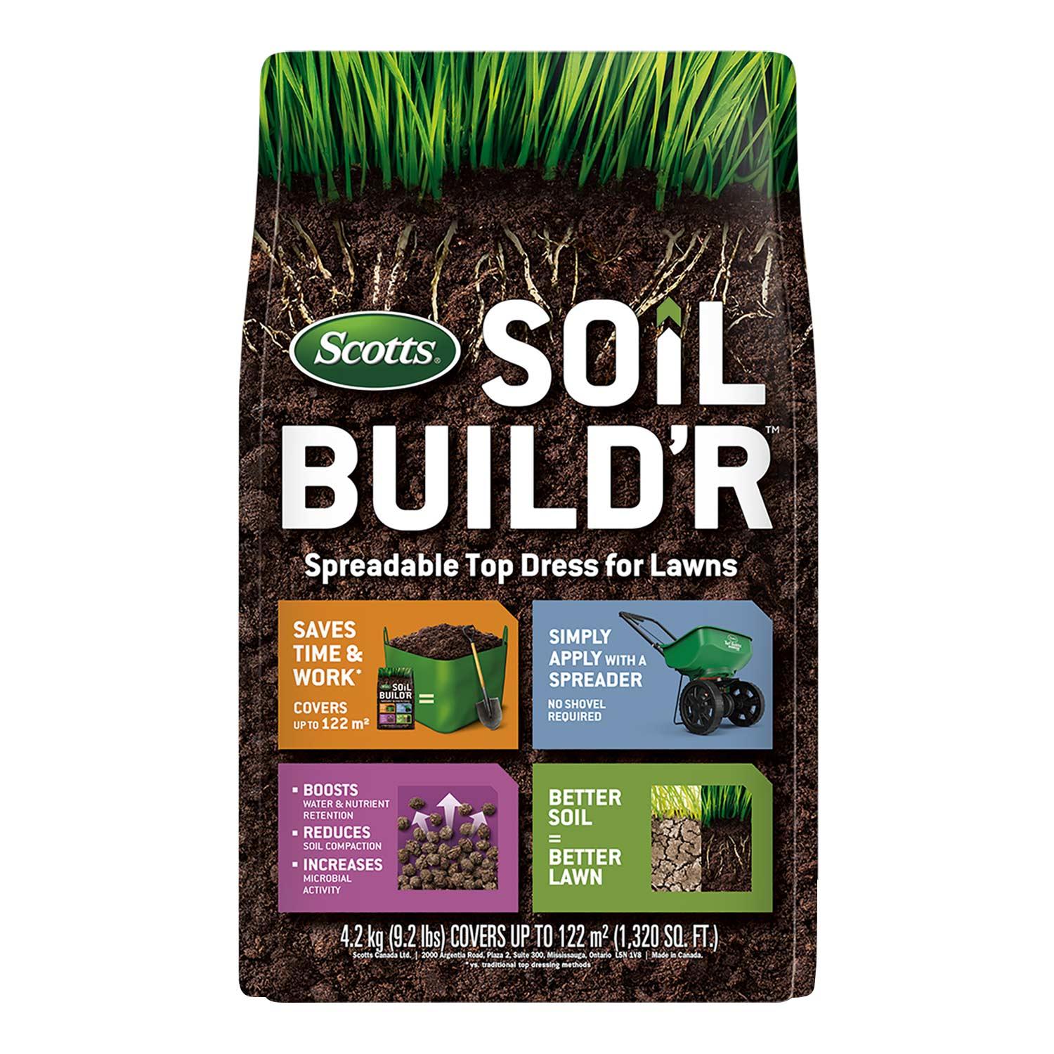 Soil Build’R Spreadable Top Dress For Lawns 4.2kg