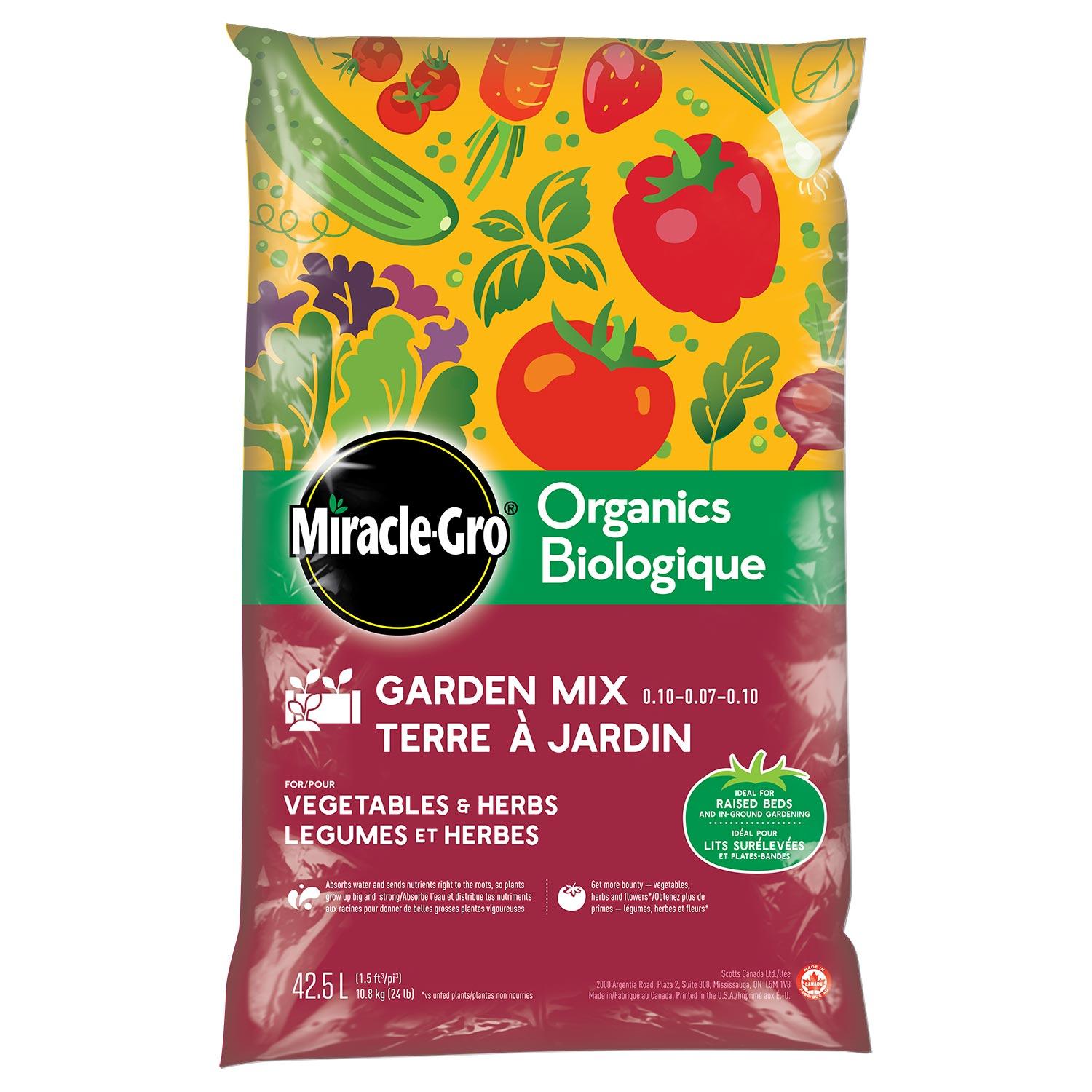 Organics Garden Mix-Vegetables And Herbs 42.5L