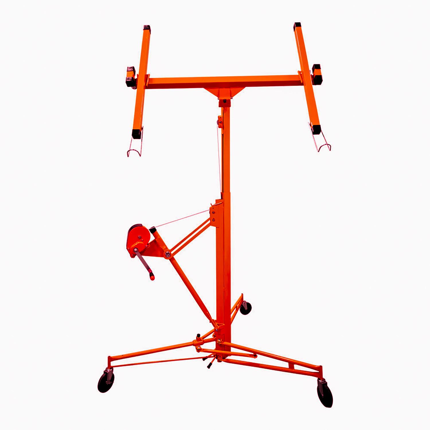 11' Drywall Panel Lifter With Ratchet Lift
