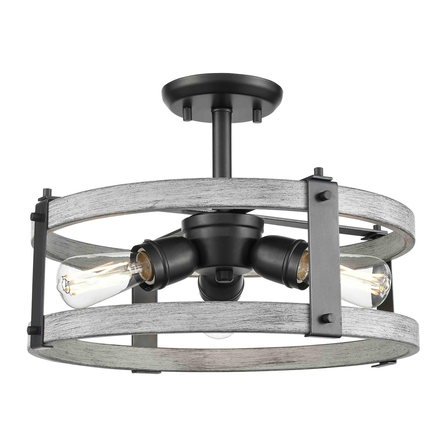 Oakhurst 15" Semi Flush Mount