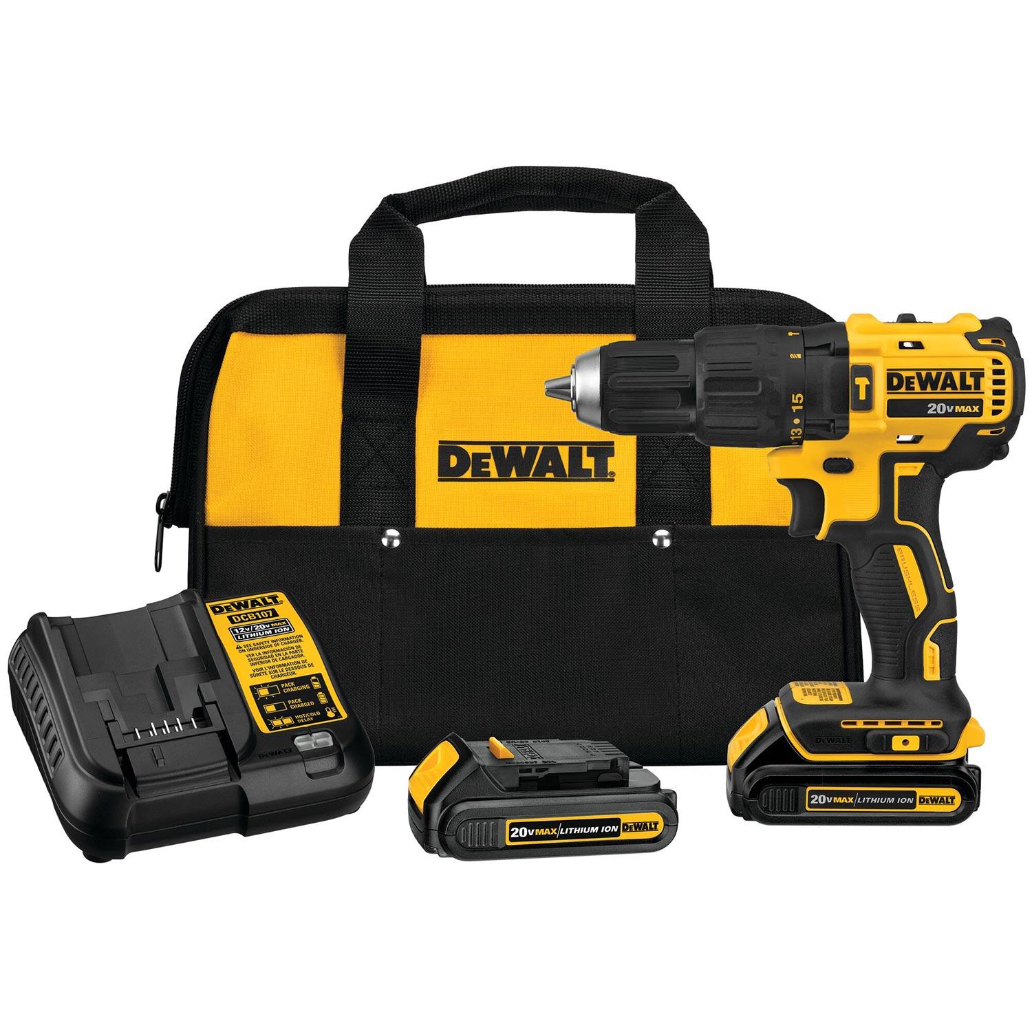20V Max Compact Brushless Hammer Drill