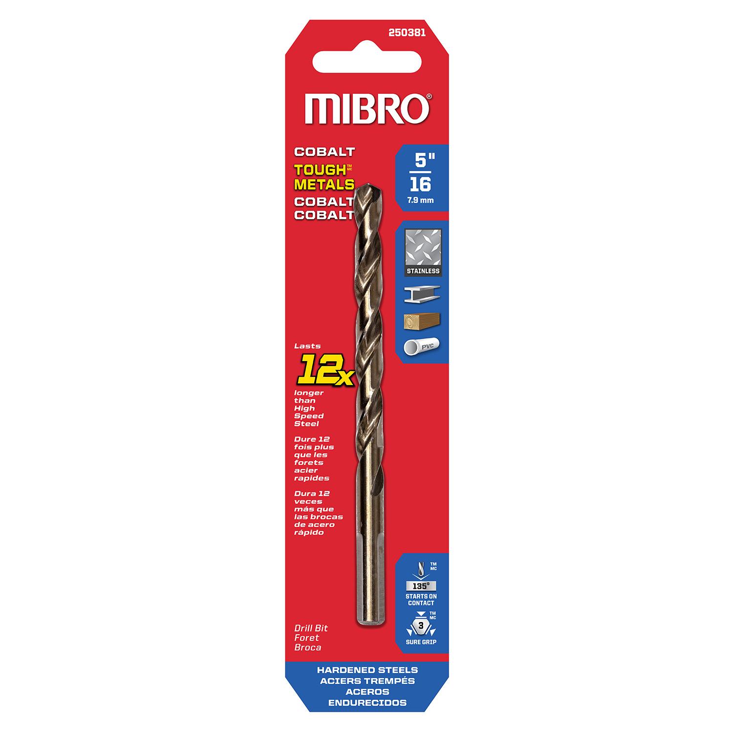 5/16" Cobalt Split Point Drill Bit