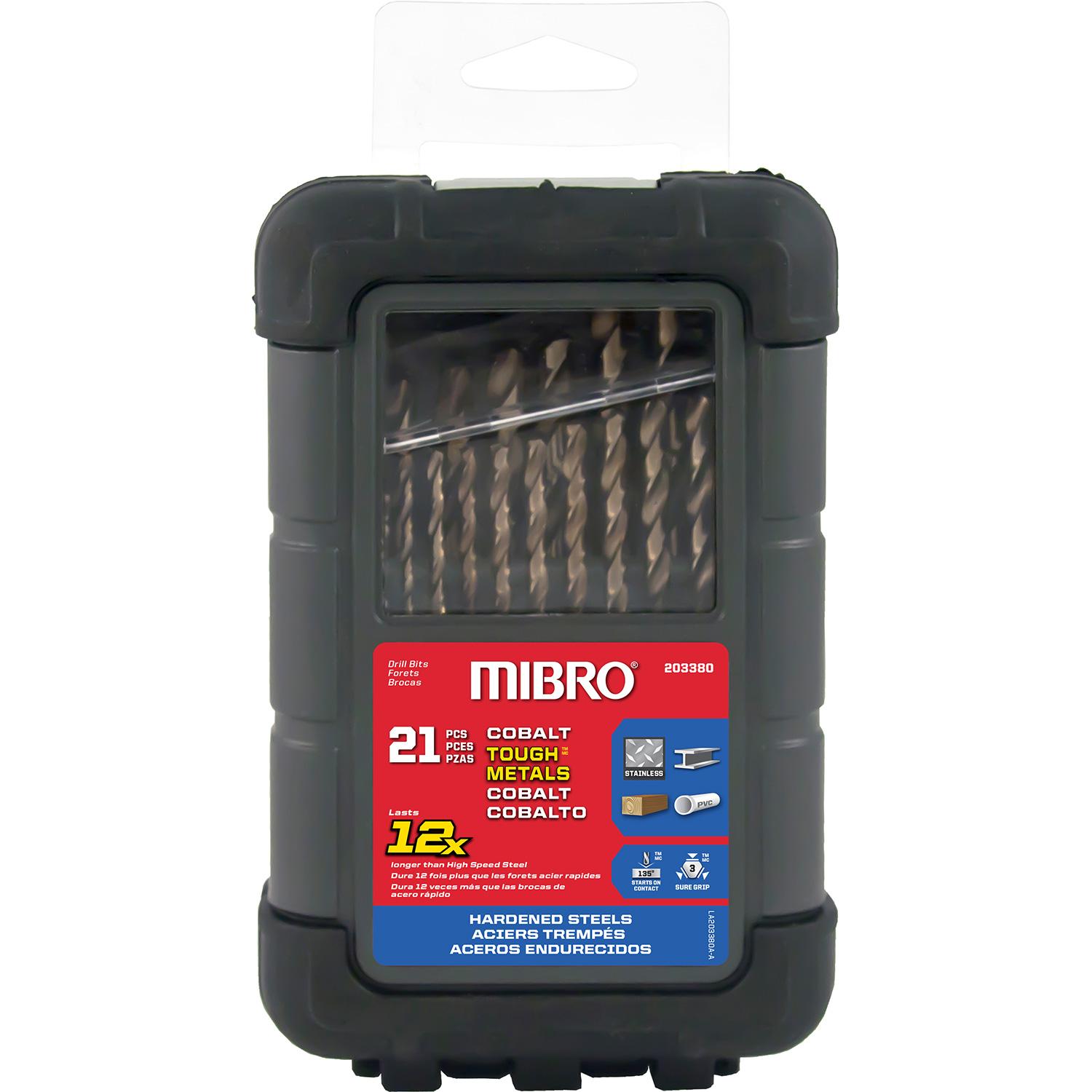 Cobalt 21 Piece Drill Bit Set