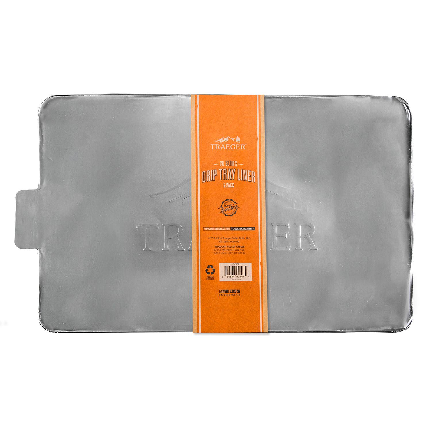 Traeger Tailgater Drip Tray Liners-5/Pack