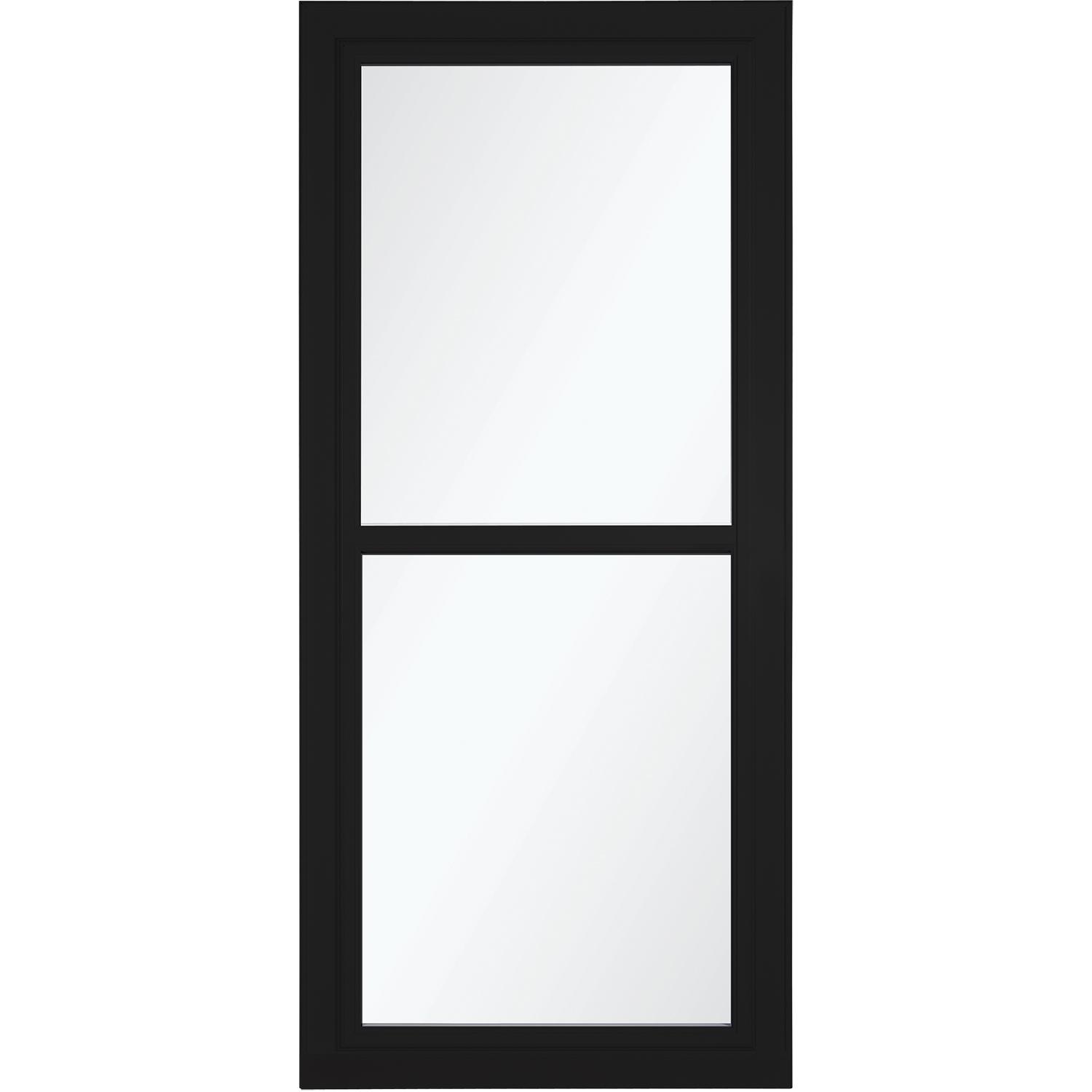 36" x 81" Easyvent Black Fullview Retractable Storm Door