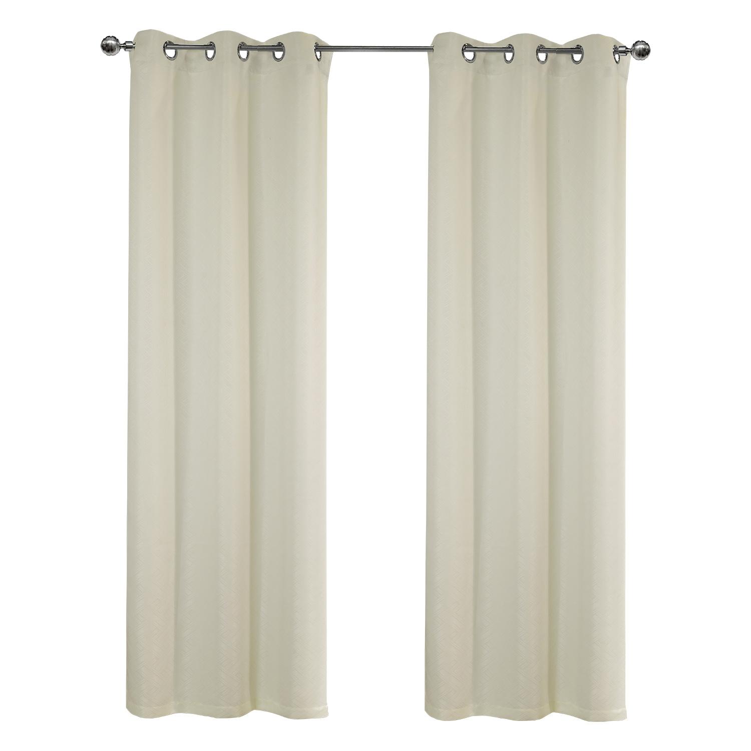 Positano Grommet Curtain-Ivory