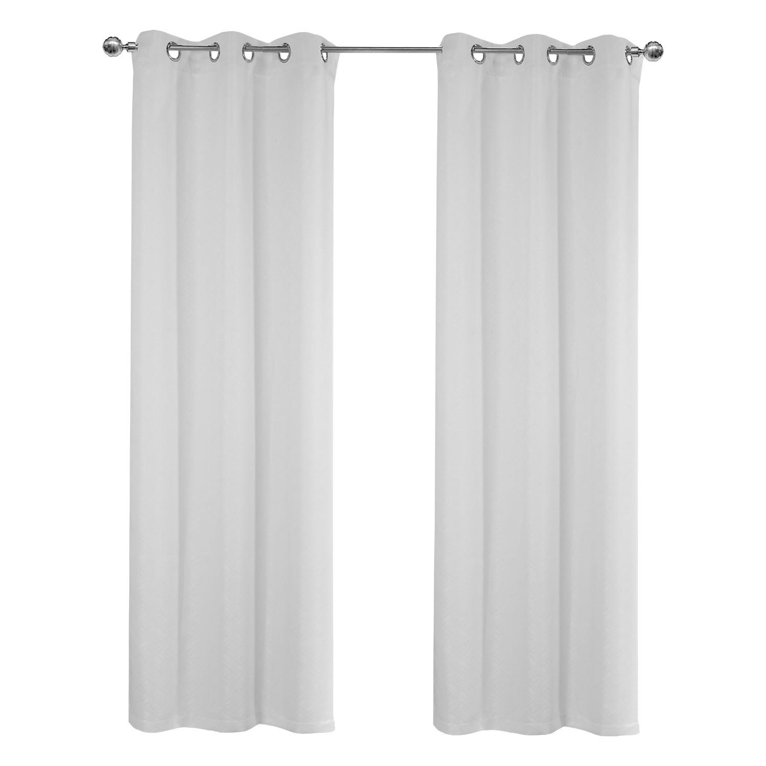 Positano Grommet Curtain-White